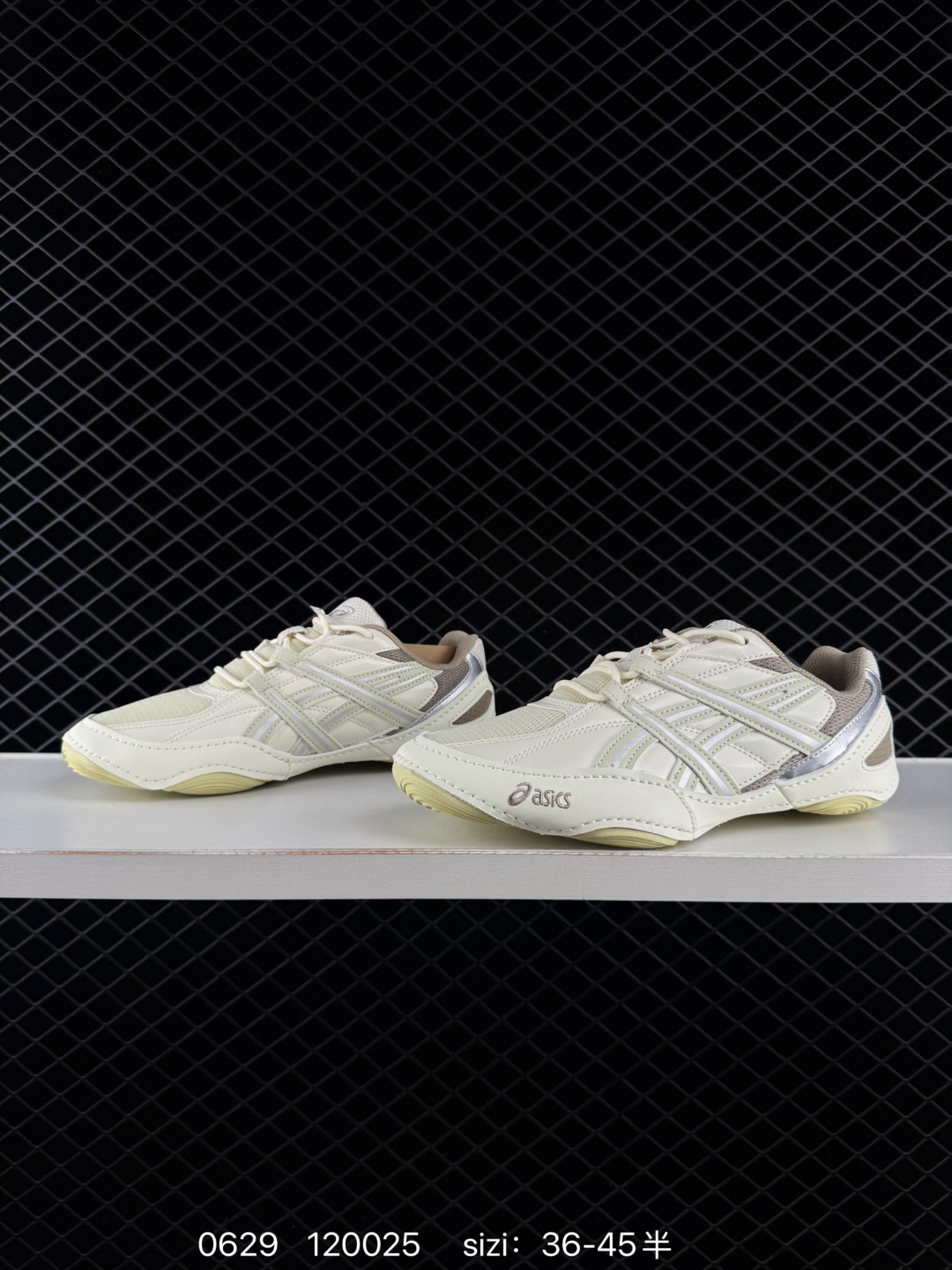 ASICS HYPERSYNC Cream Silver Beige Pale Yellow EU 36-45 Sneaker Casual Sneakers - Unisex BS-81816