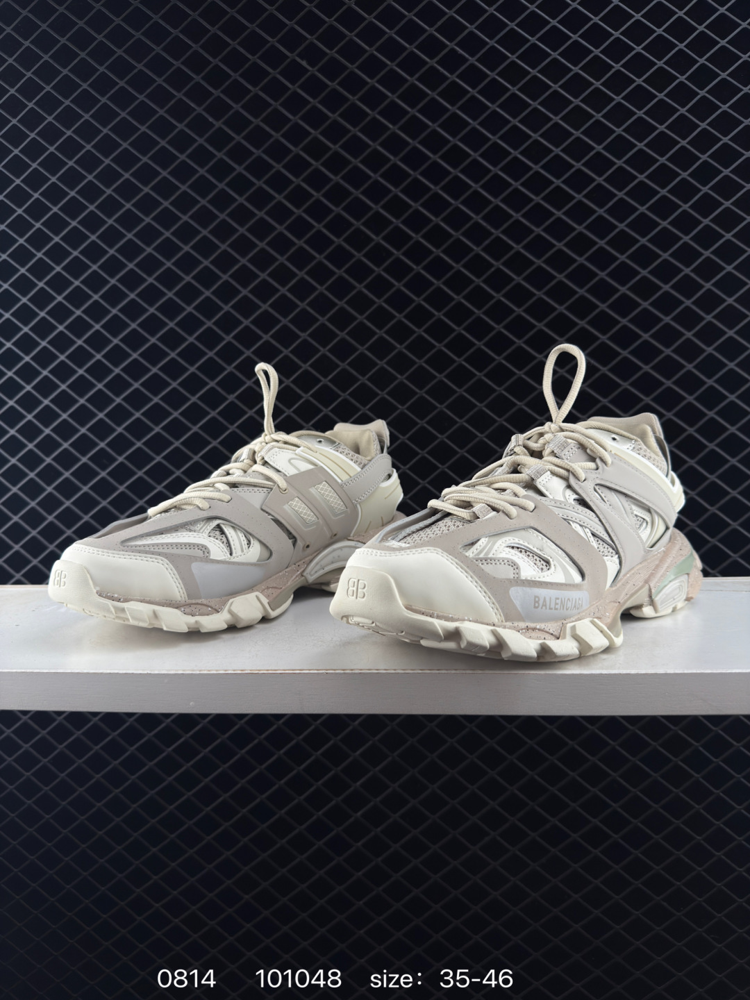 Outros Balenciaga Sneaker Tess s.Gomma MAILLE WHITE/ORANGE 3.0