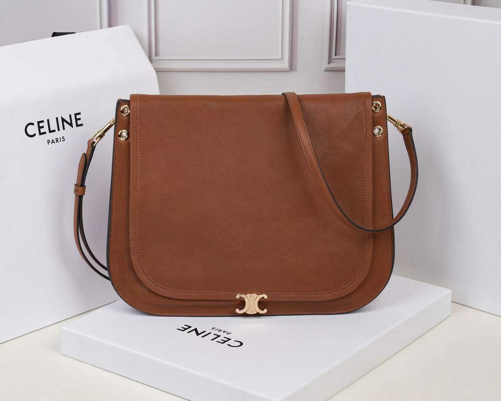 Celine bag Original leather imported from Italy, model: 123632, size: 32×26×2cm, material: original sheep leather imported from Italy, cowhide suede lining