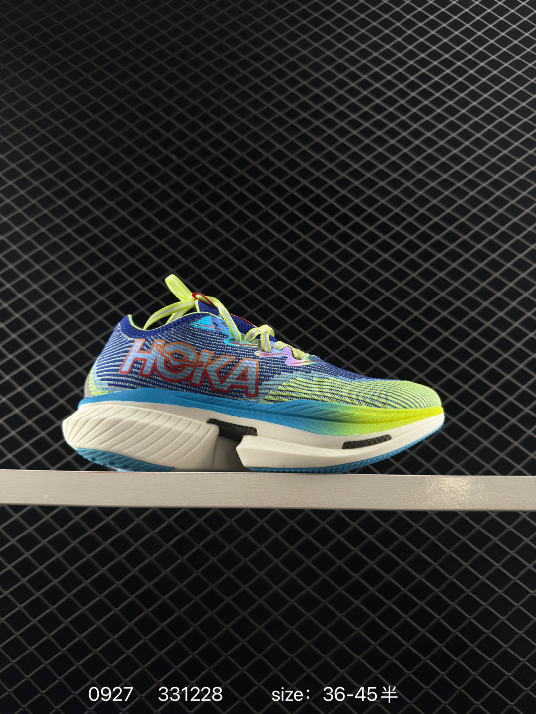 HOKA ONE ONE CIELO X1 Blue Neon Yellow White Red EU 36-45 Running Shoe Running Sneakers - Unisex BS-86432