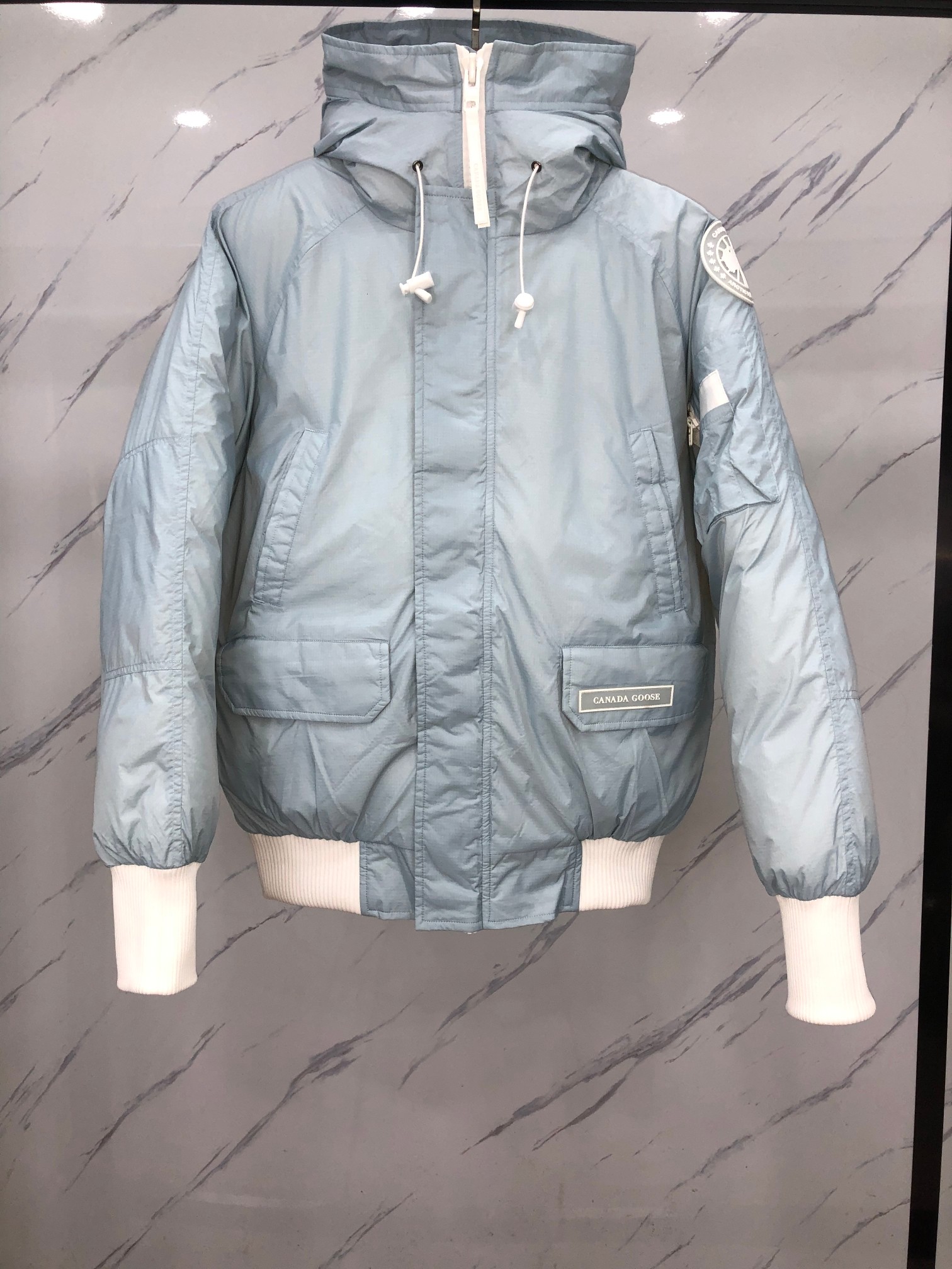 GOOSE down jacket Canada Goosex NBA x Rhude ins Canada Goose 90% — 1:1 Replica