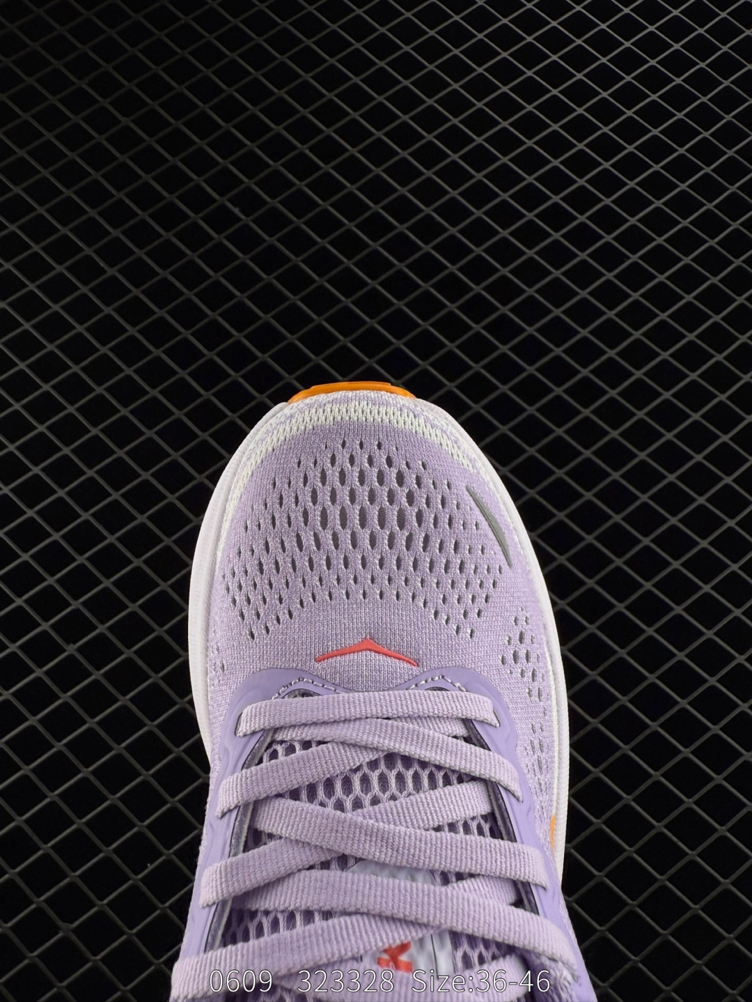 HOKA ONE ONE Bondi 9 Light Purple White Orange Red EU 36-46 Running Shoe Running Sneakers - Unisex BS-86616