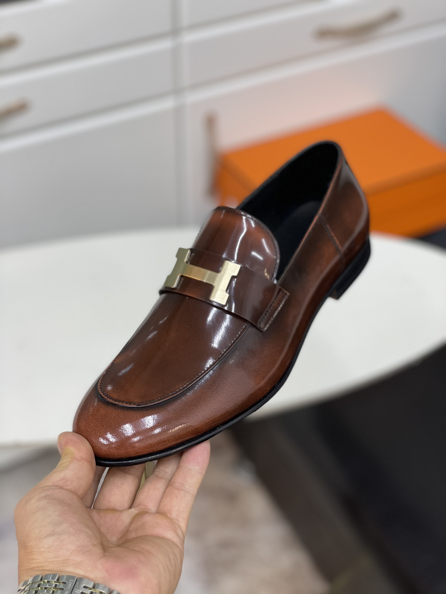 Hermes shoe Please contact the homepage for this multi-color detailed picture and real-life video — 1:1 Replica For Sale