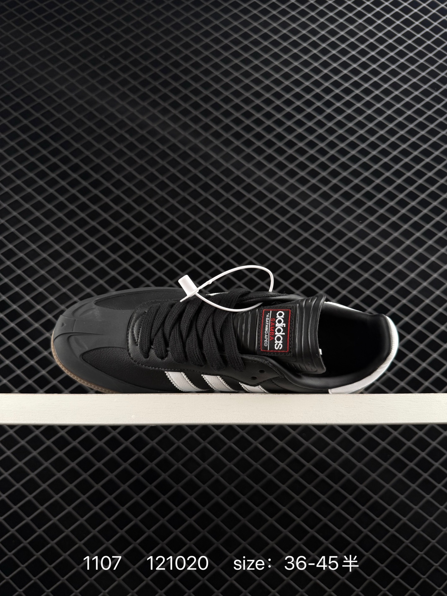 A Bathing Ape x Adidas Originals Samba:JR9245:36.5 — Premium Replica