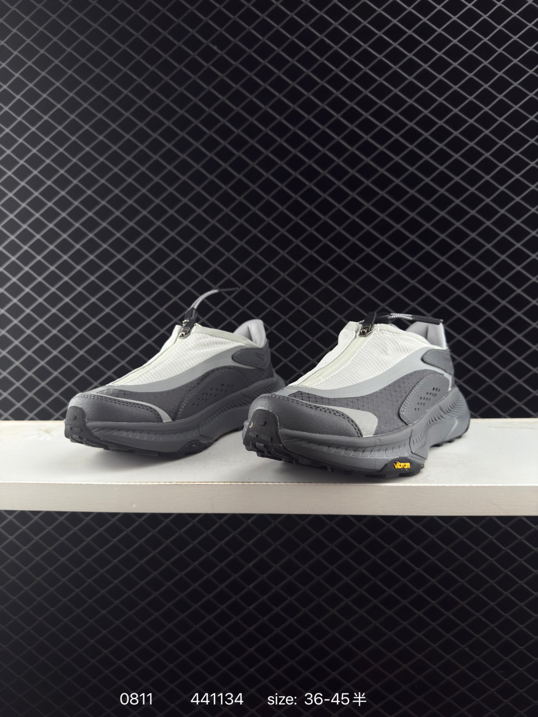 HOKA ONE ONE Project Transport White Dark Grey Light Grey Black EU 36-45 Trail Shoe Trail Running Sneakers - Unisex BS-86496