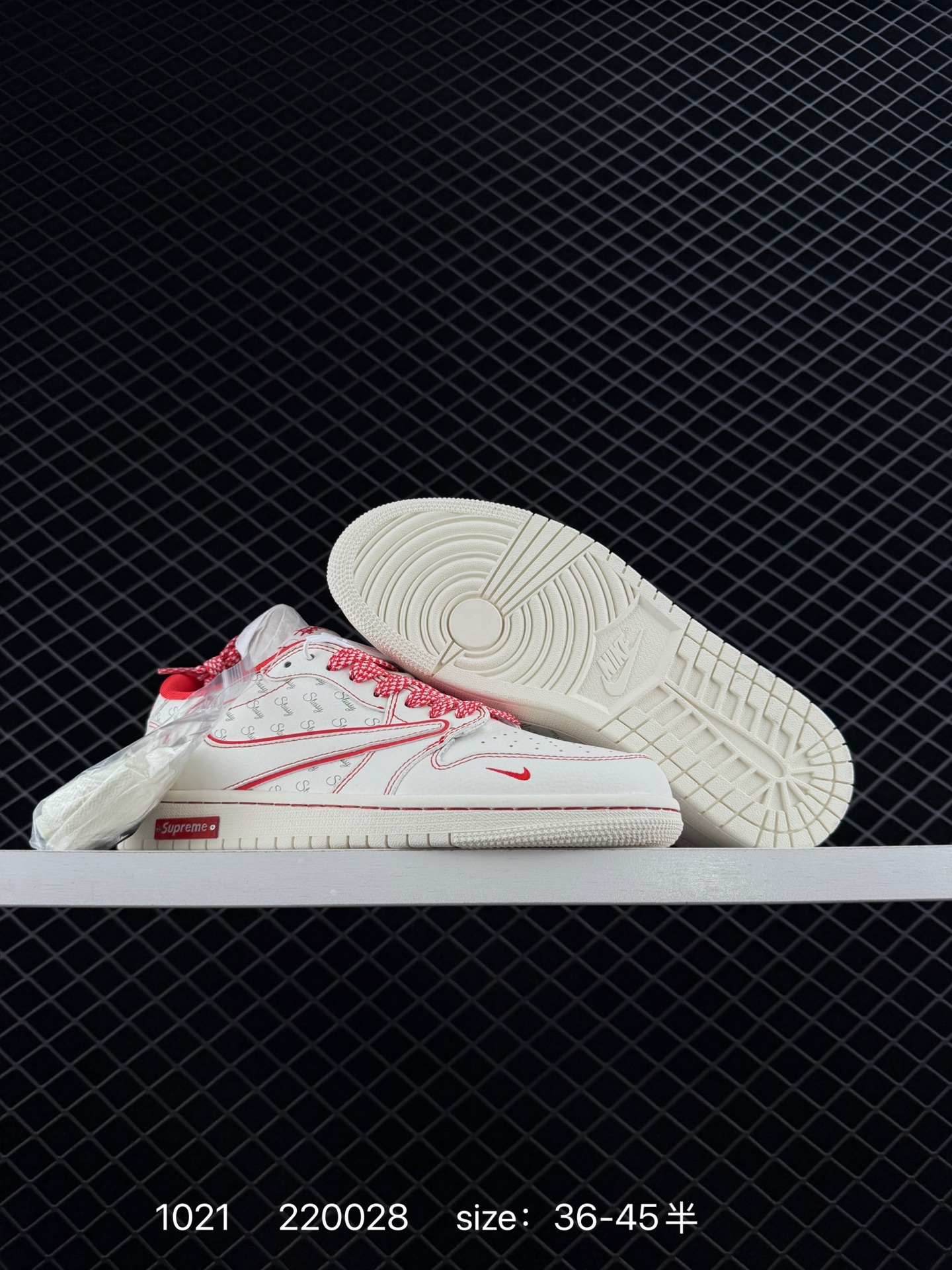 Travis Scott x Nike Air Jordan 1 Low x Stussy Air Jordan 1 Low — 1:1 Replica