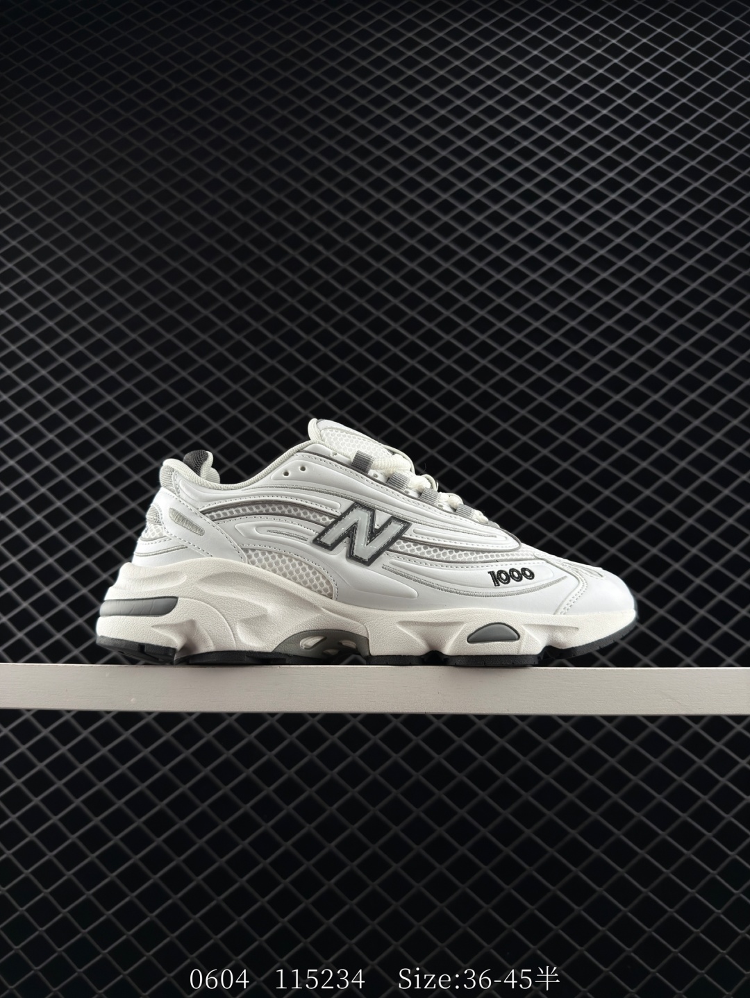 New Balance M1000 White Grey Black EU 36-45 Sneaker Unisex BS-83363