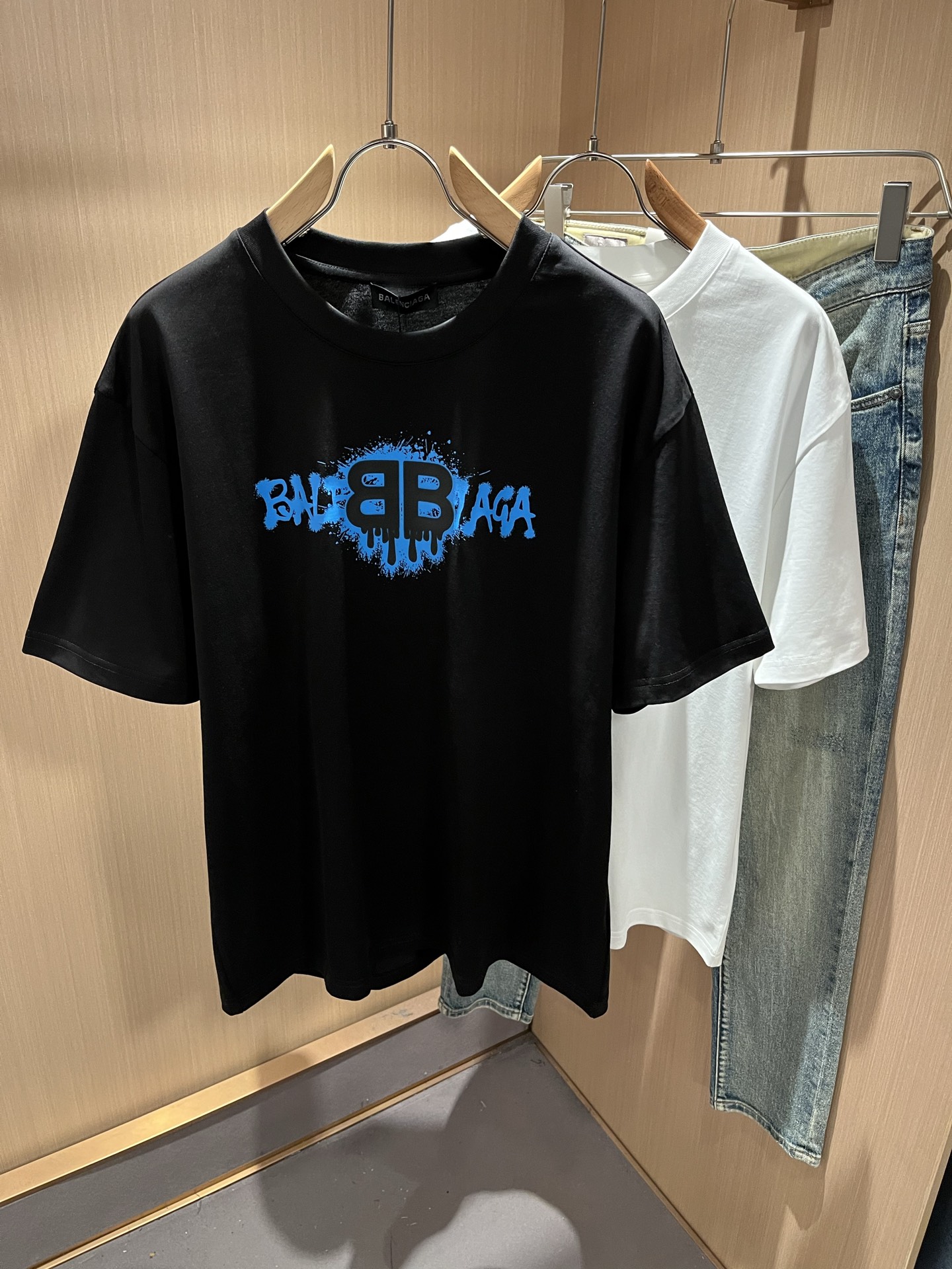 BALENCIAGA men BALENCI*GA * 2026 New T logo 280g M-3 XL — AAA Quality Replica