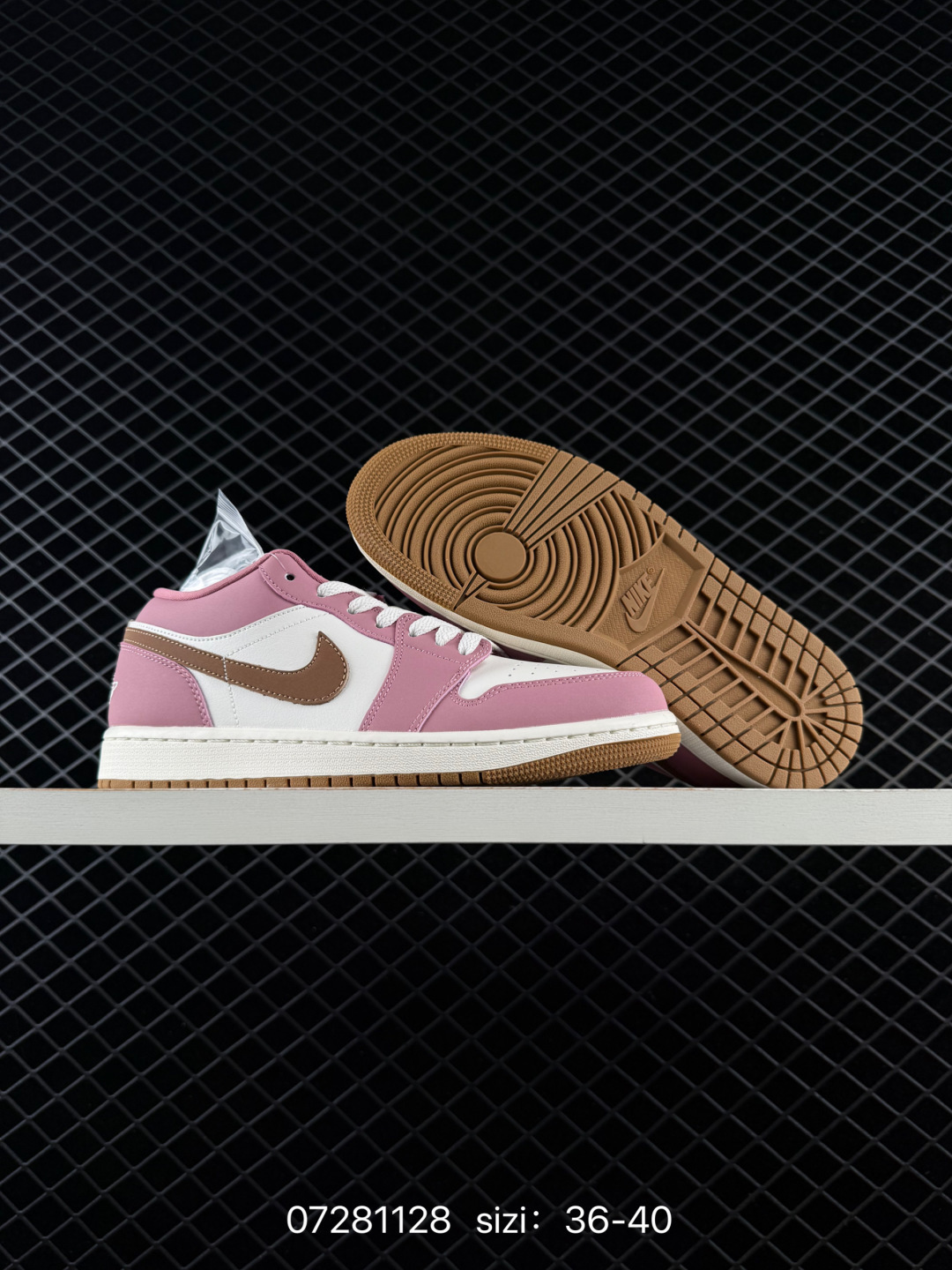 Air Jordan 1 Low AIR JORDAN 1 aj1 1 Swoosh Logo — 1:1 Replica For Sale