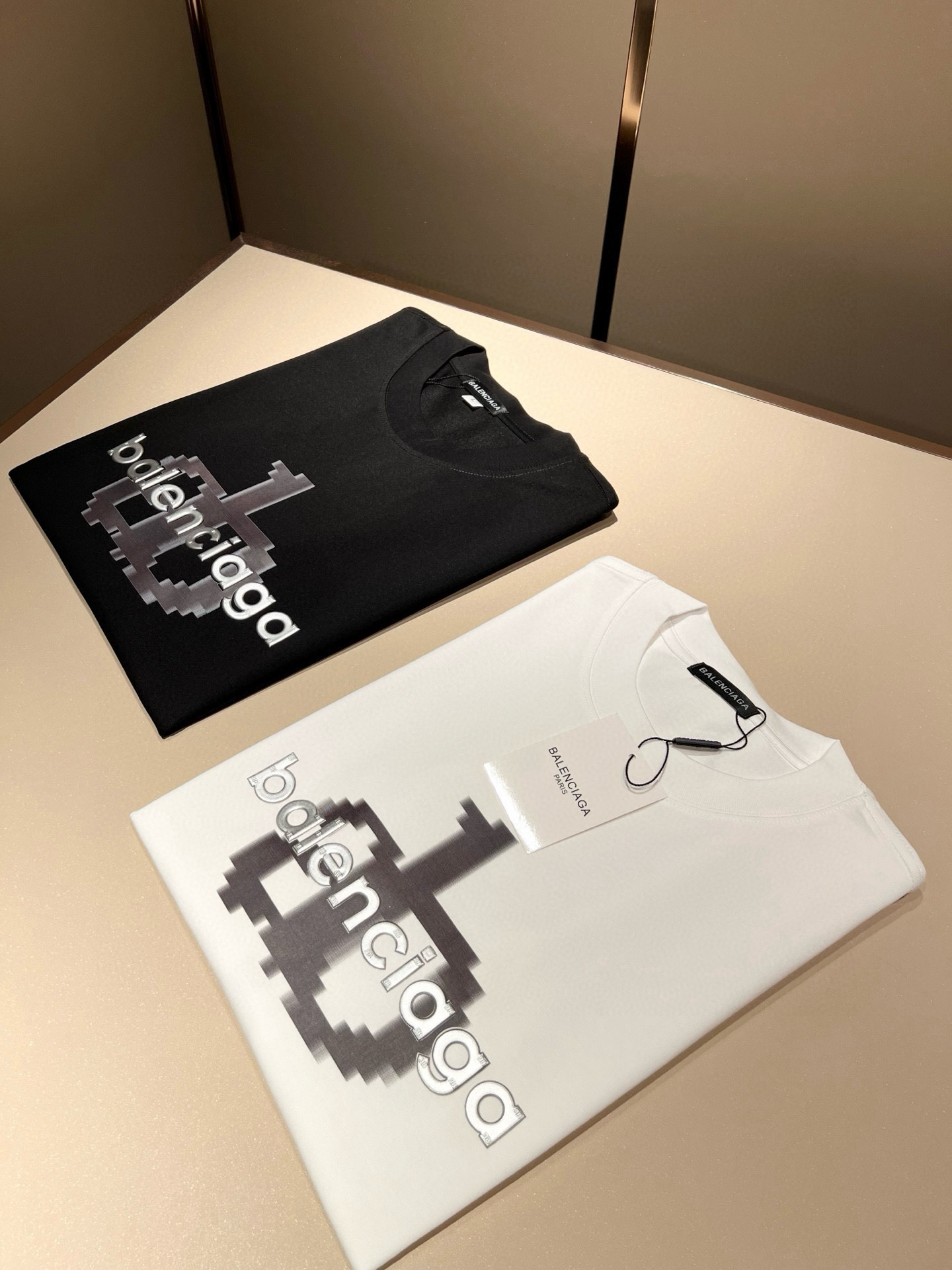 BALENCIAGA men BALENCI*GA * 2026 New T logo 260g M-4 XL — AAA Quality Replica