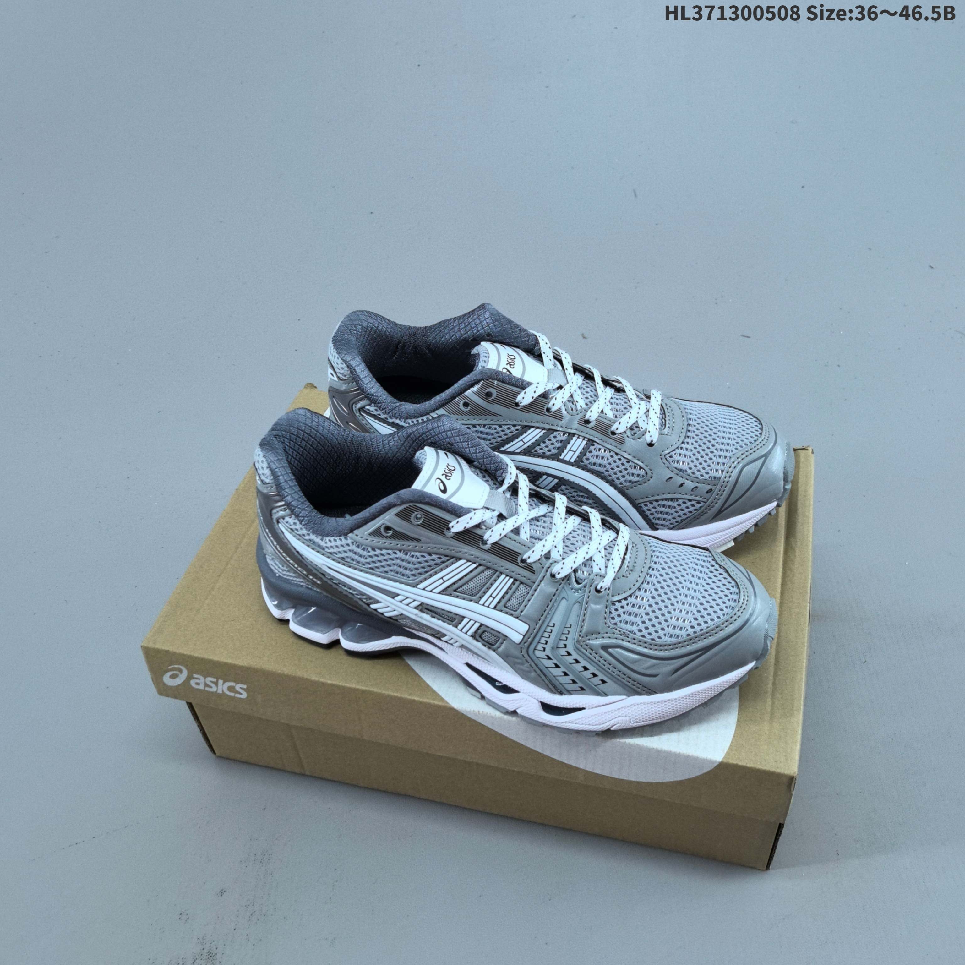 Asics Gel Kayano 14 Silver Cream Green EU 36 To 46 5 Running Shoe Running Sneakers - Unisex BS-68853