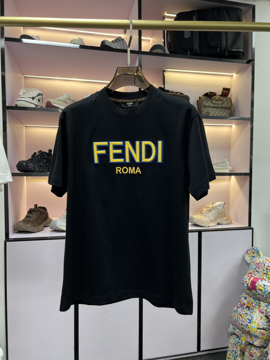 Fendi men FENDI 25 SS New T logo. — 1:1 Replica