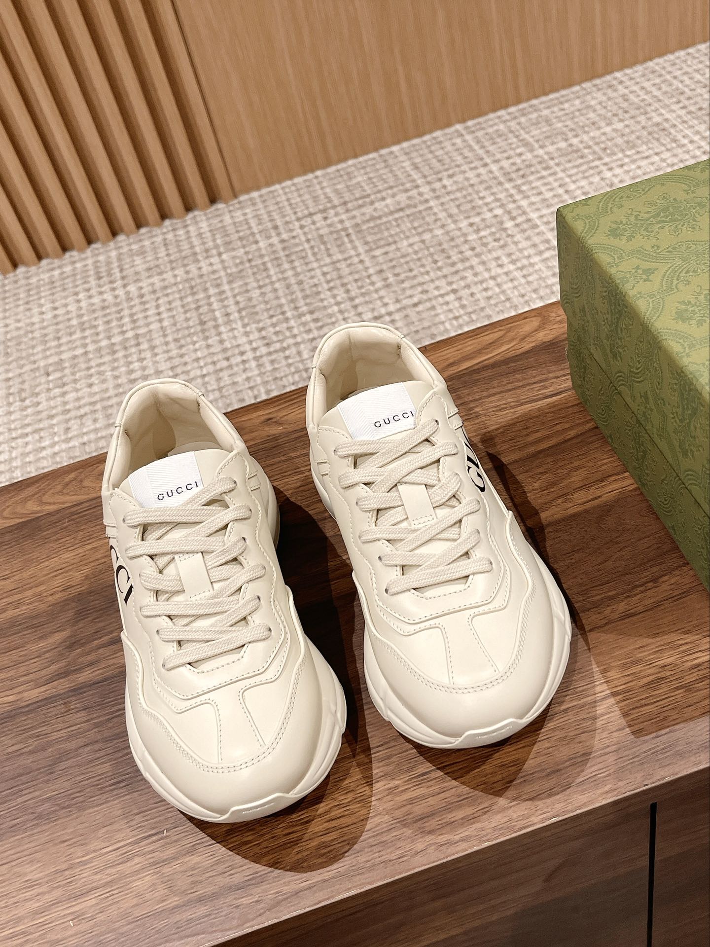 Gucci women's shoes +10 𝗚𝘂𝗰𝗰𝗶# Rhyton 5cm — AAA Quality Replica