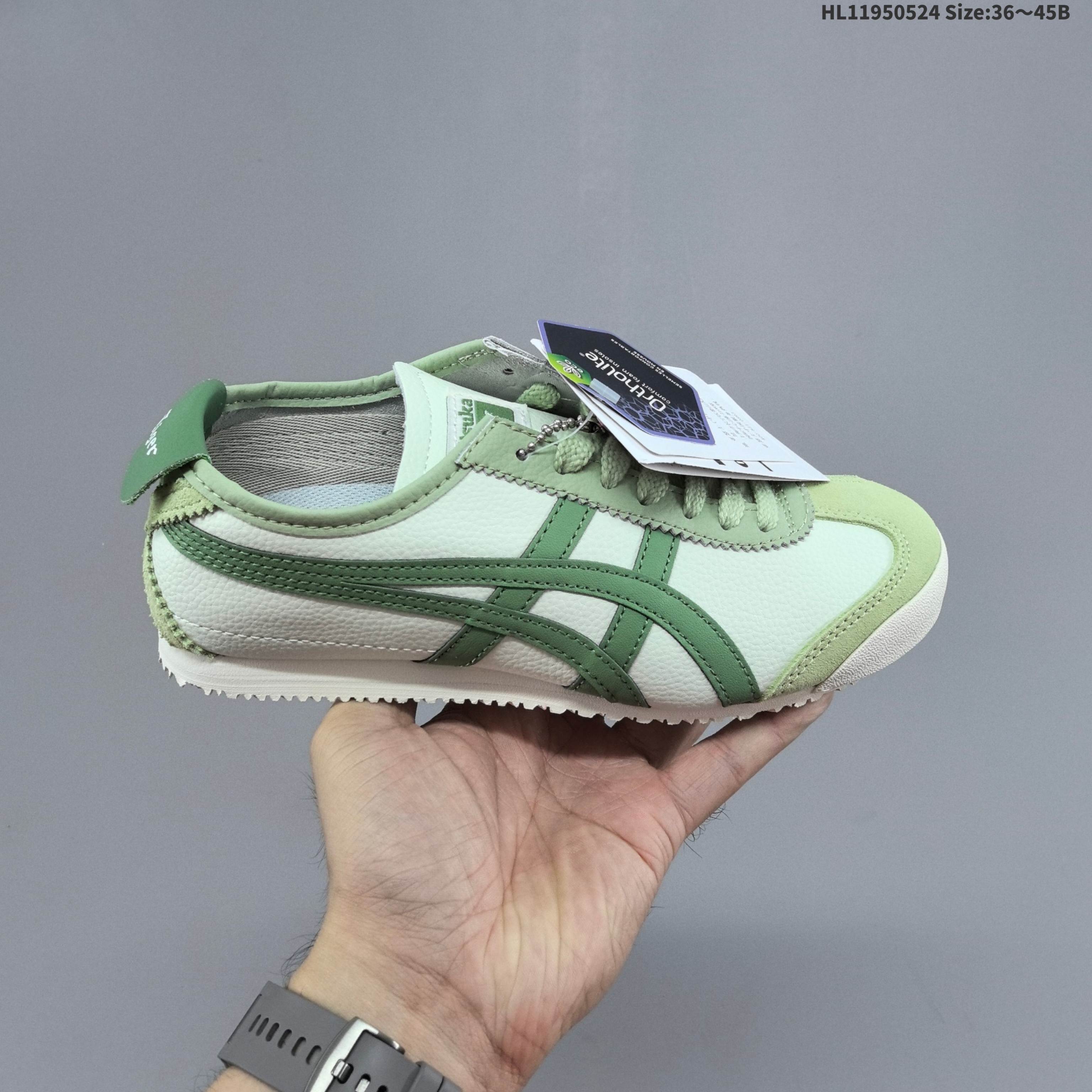 Onitsuka Tiger Mexico 66 Airy Green 36-45 Sneaker Casual Sneakers Unisex BS-68802