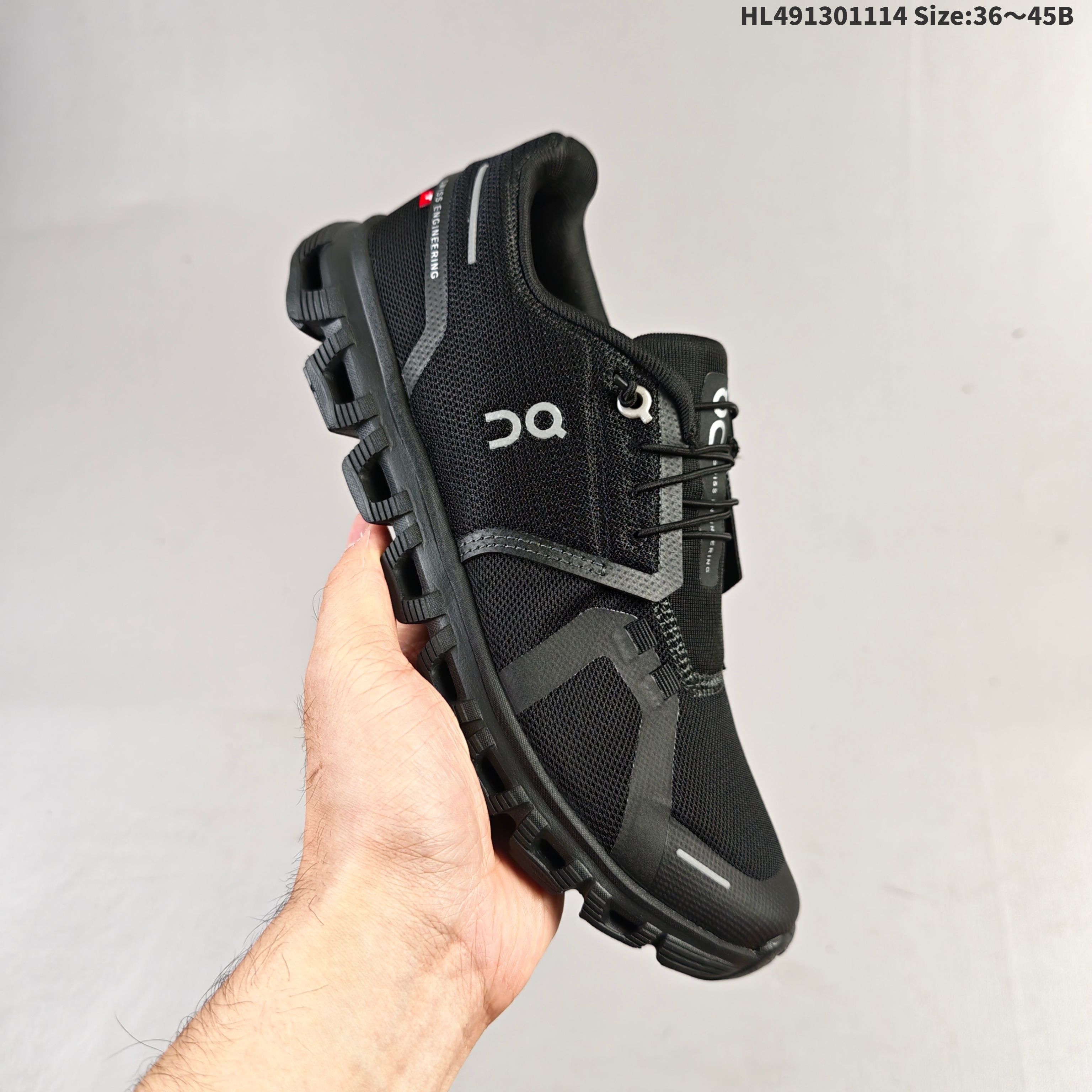 On Cloud 6 Black Navy White EU 36-45 Running Shoe Running Sneakers - Unisex BS-69819