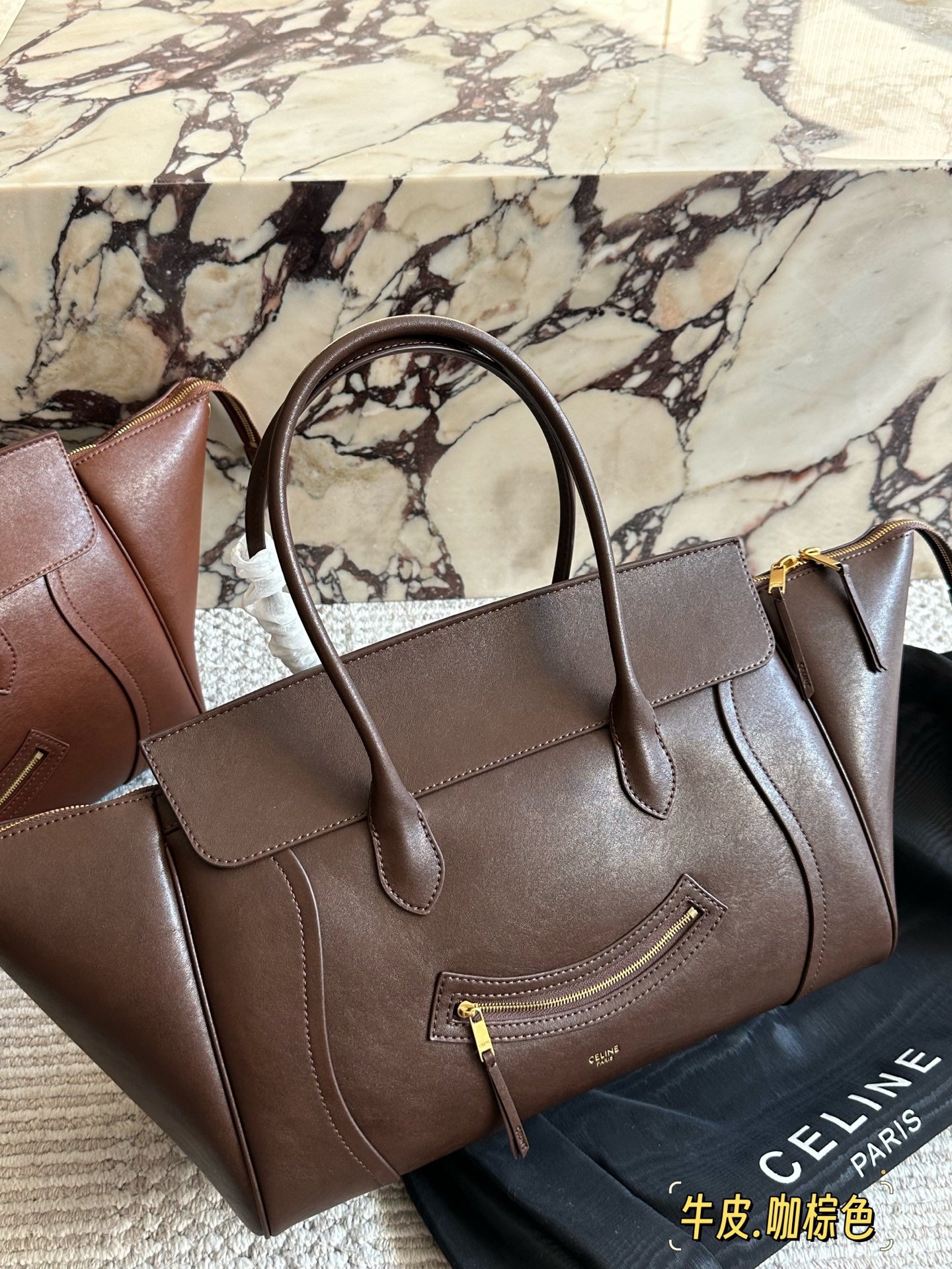 Celine bag Cowhide with box