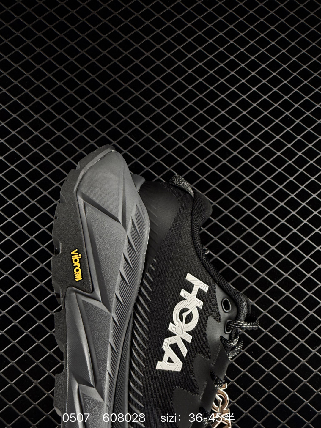 HOKA ONE ONE Skyline Float X Black Grey Yellow EU 36-45 Trail Shoe Trail Running Sneakers - Unisex BS-86237