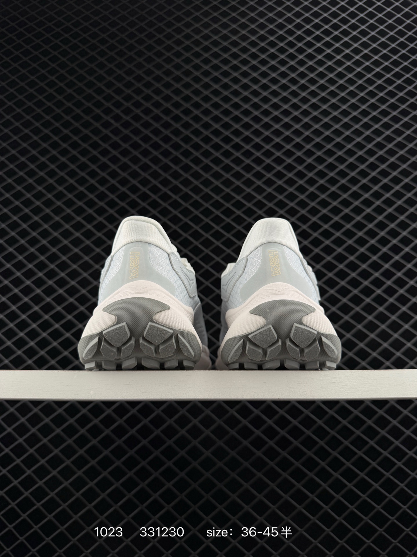 HOKA ONE ONE Project Transport Light Grey White Dark Grey EU 36-45 Running Shoe Running Sneakers - Unisex BS-86412