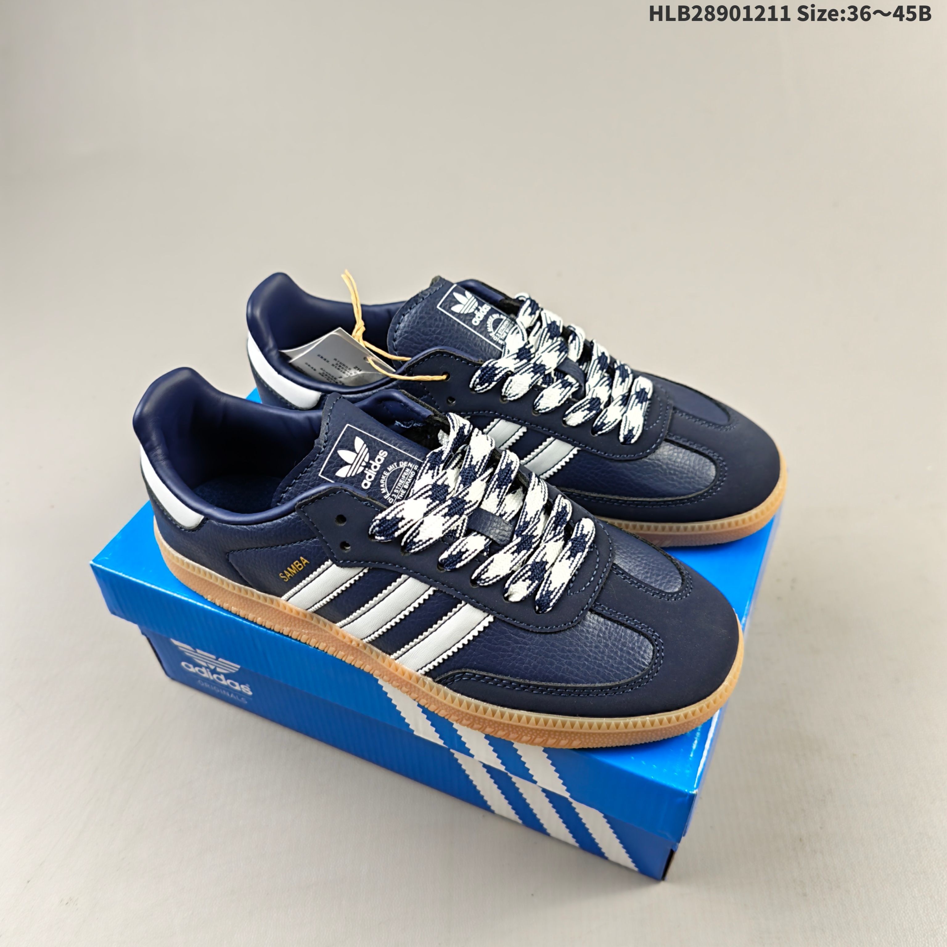 Adidas Originals Samba:KJ6077:36 — 1:1 Replica