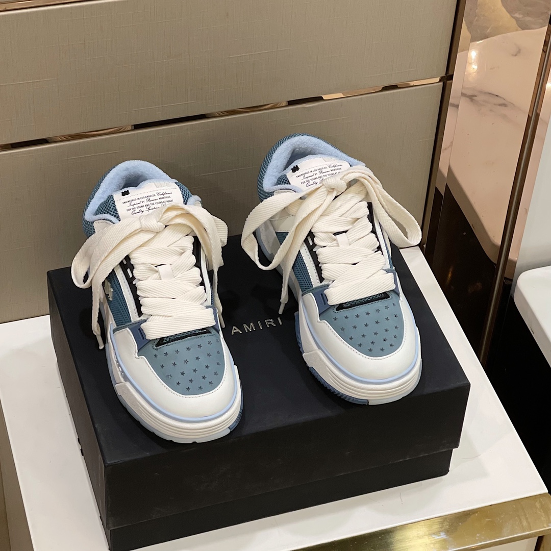 AMIRI shoe Amiri early spring series bread sneakers-couple style — Premium Replica