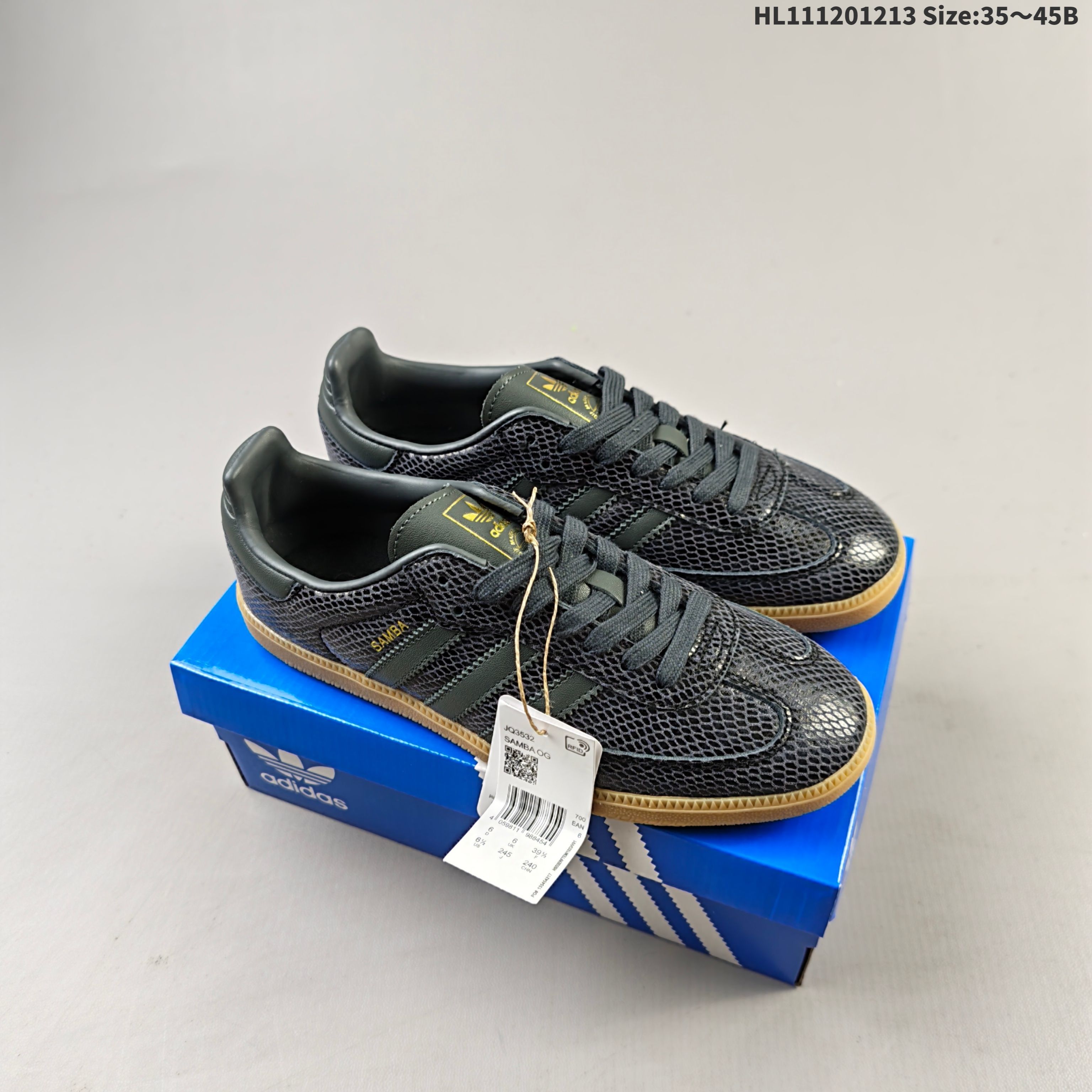 Adidas Originals Samba:JQ3532:36 — 1:1 Replica