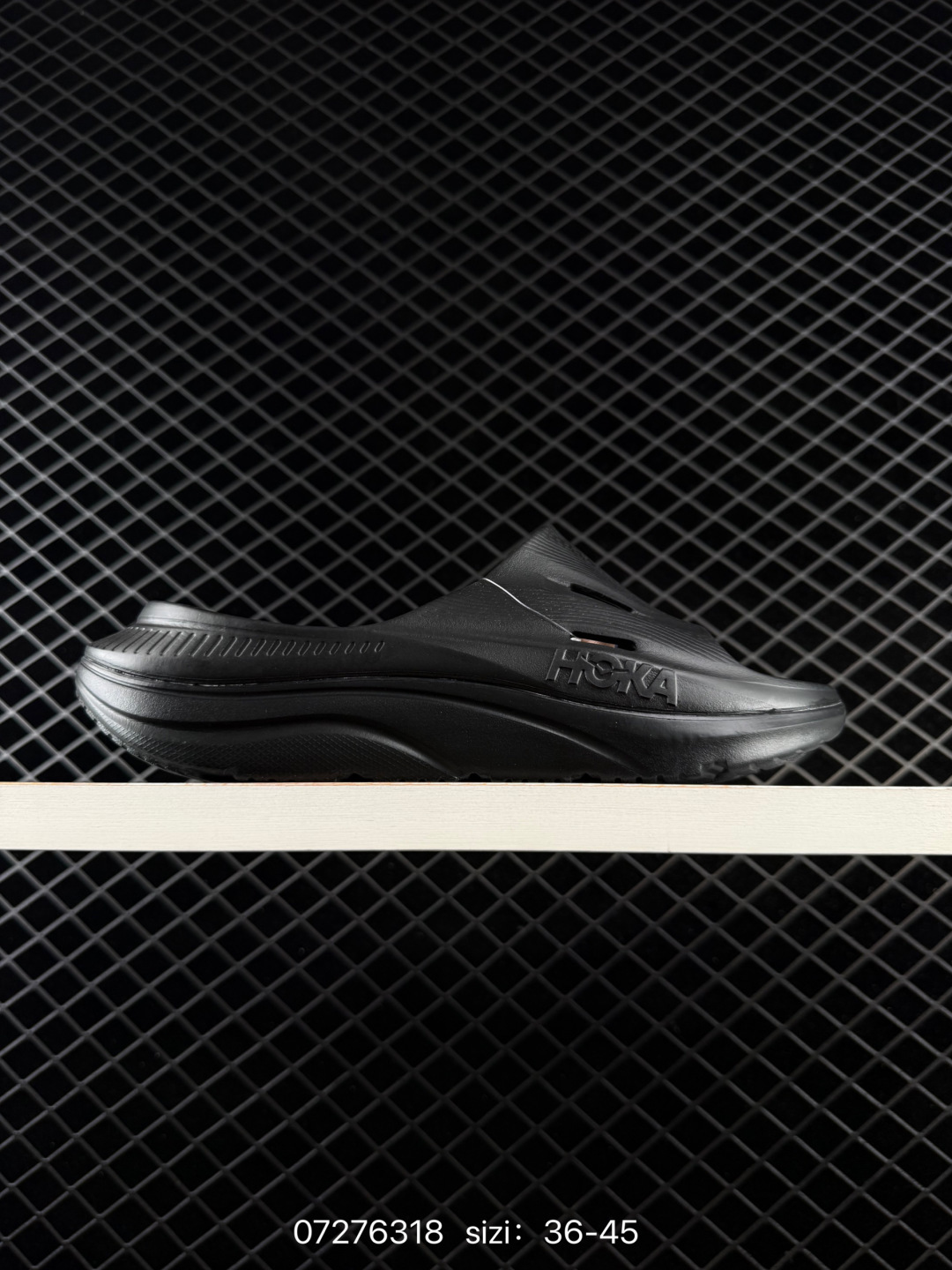 HOKA ONE ONE ORA Luxe Black EU 36-45 Slides Casual Sneakers - Unisex BS-86139