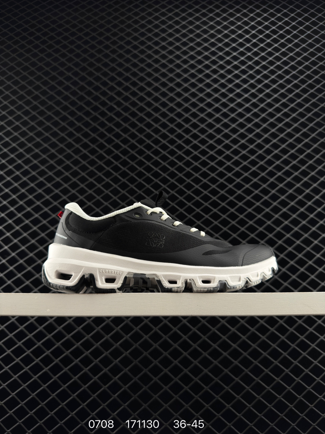 On Cloudventure LOEWE Black Off White EU 36-45 Trail Shoe Trail Running Sneakers - Unisex BS-85532