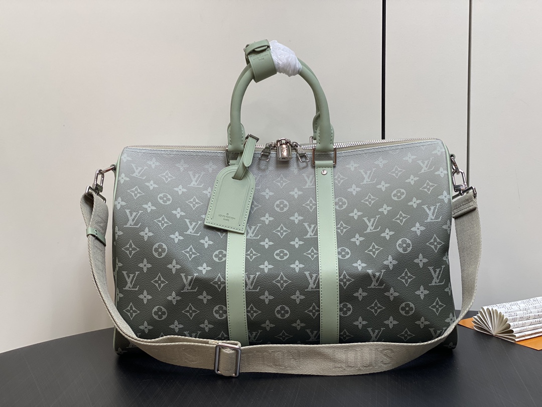 valise M11718 Series Sac Keepall Bandoulière 45 M41418 11718 Keepall 45 Monogram 27x20x45 — Premium Replica