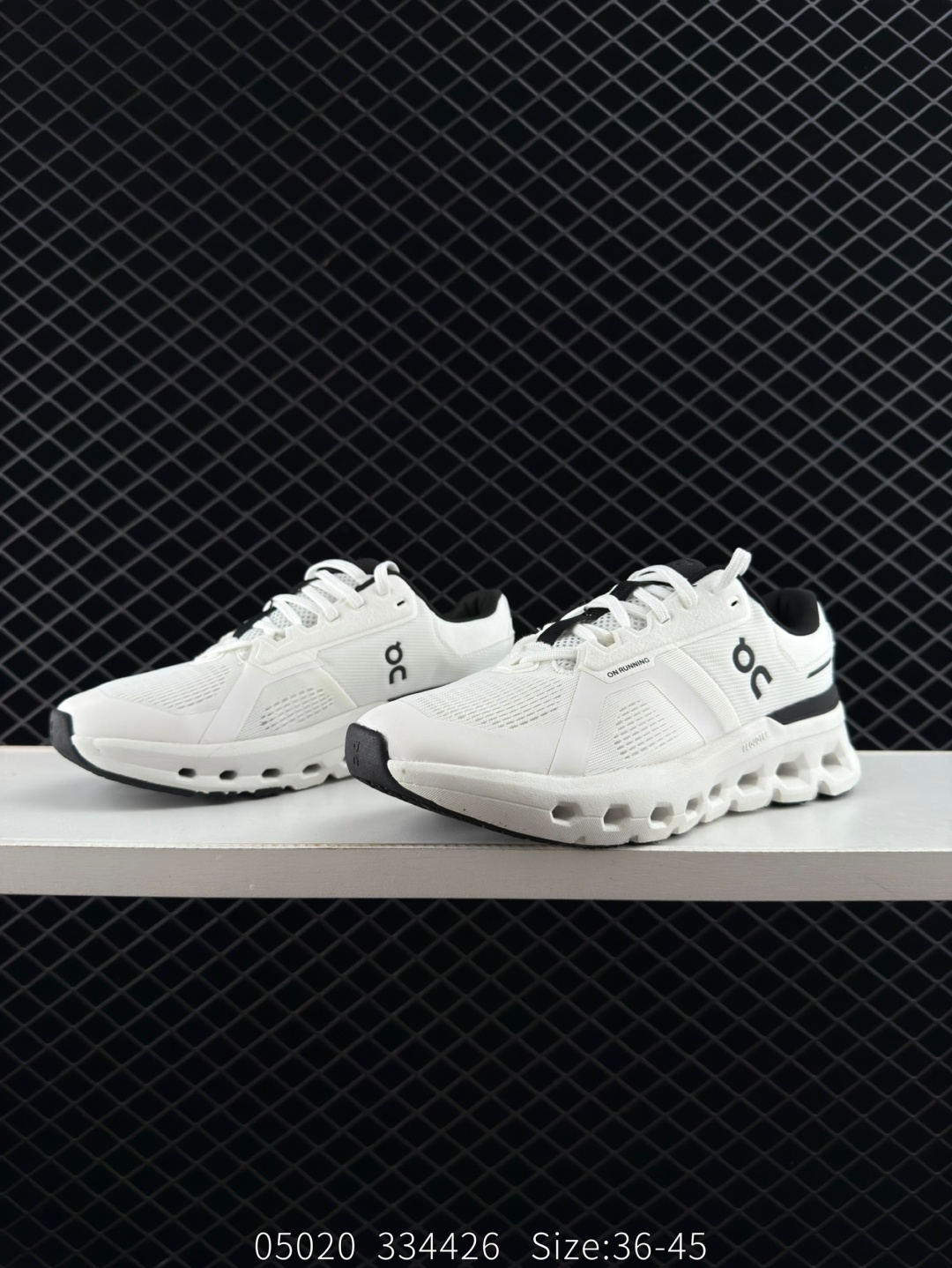 On Running Cloudrunner 2 White Black EU 36-45 Running Shoe Running Sneakers - Unisex BS-85584