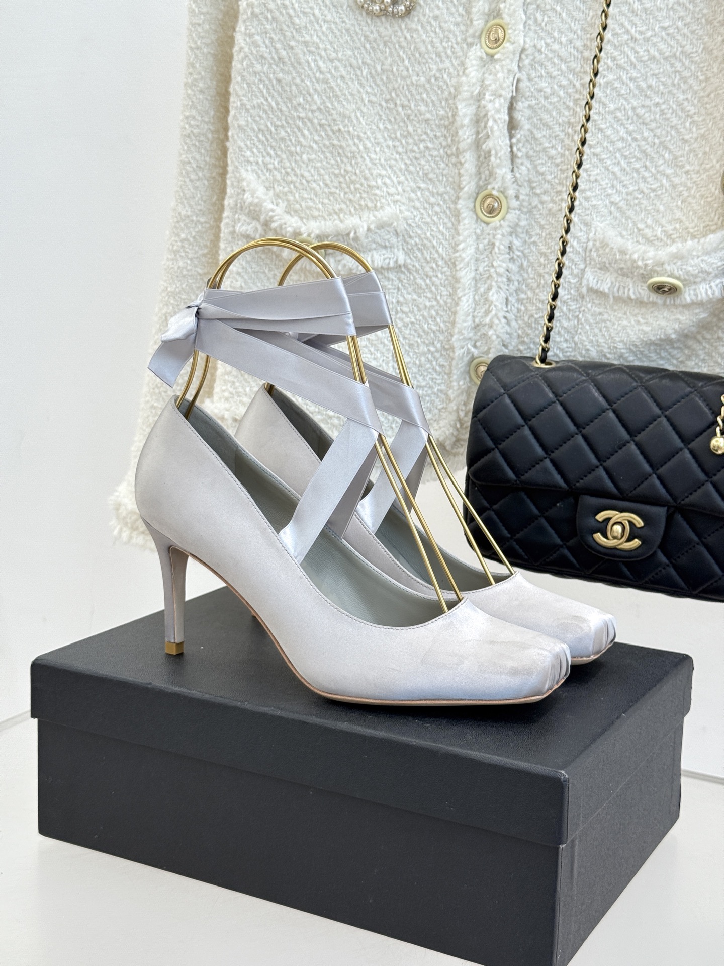 CHANEL women's shoes CHANE*｜Xiaoxiang Medieval Pig Nose Strap — Premium Replica