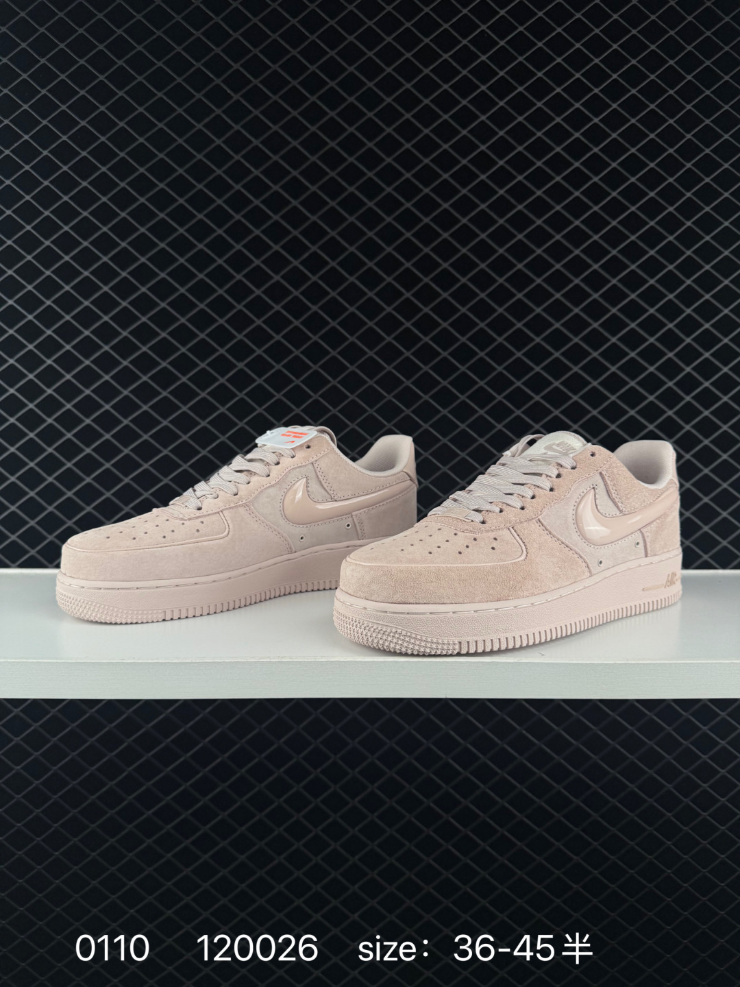 Nike Air Force 1 07 Beige Pink 36-45 Lifestyle Unisex BS-73214