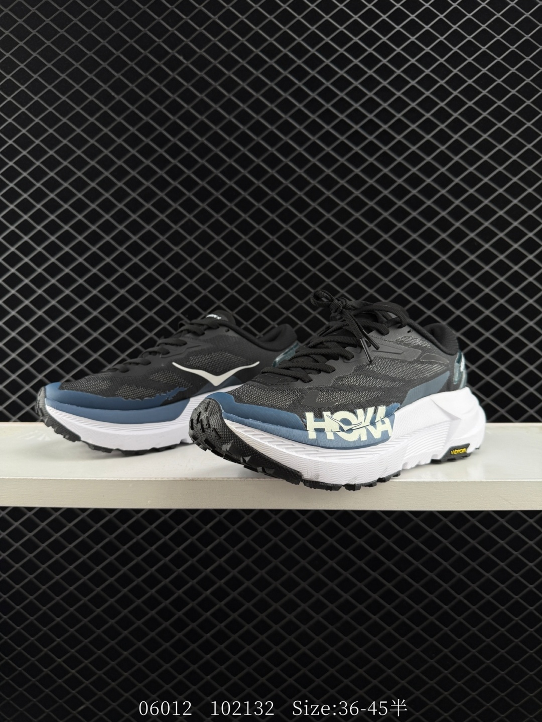 HOKA ONE ONE Mafate X Black Blue White EU 36-45 Trail Shoe Trail Running Sneakers - Unisex BS-86601