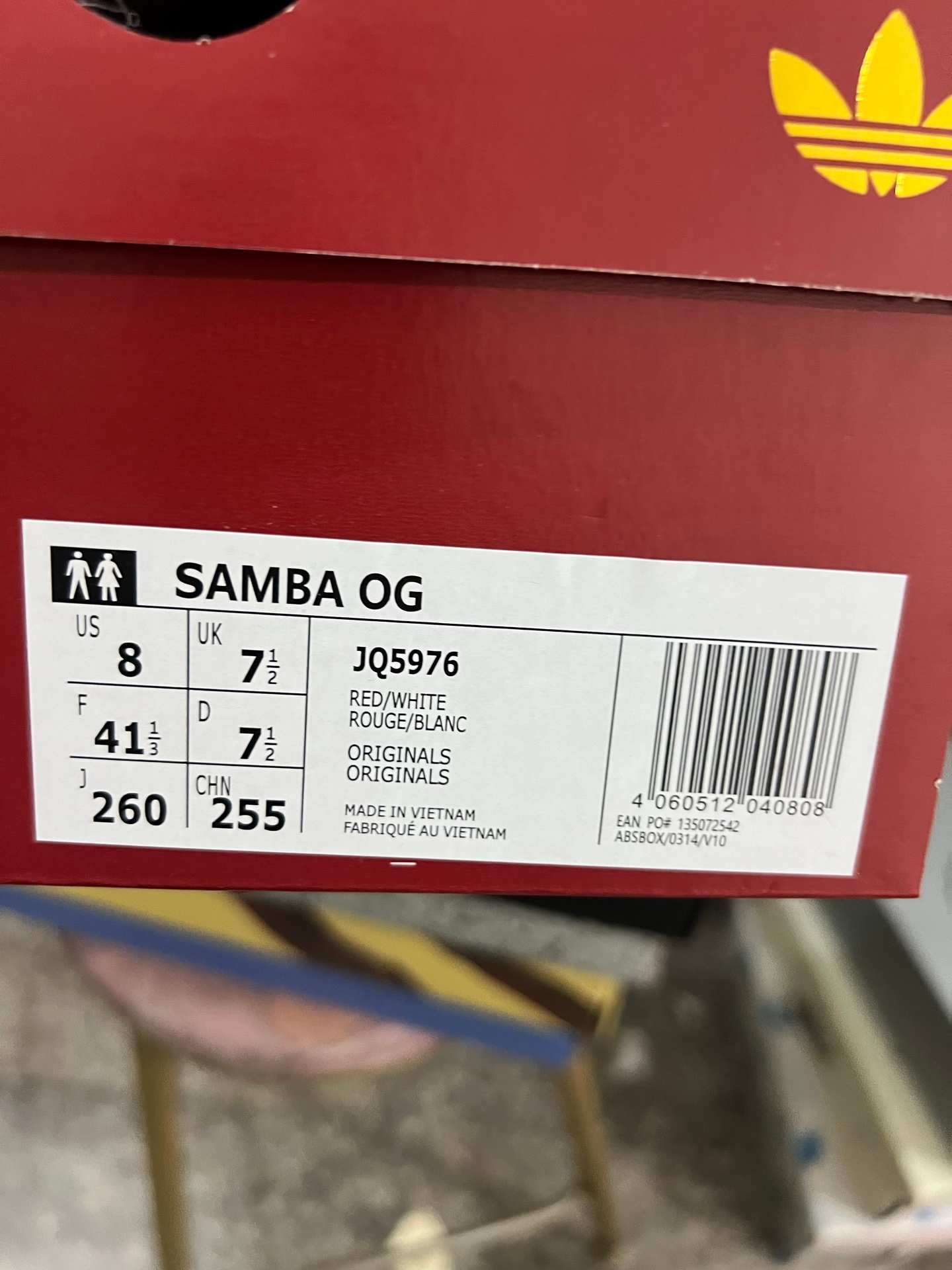ADIDAS SAMBA Adidas CNY 2026 jq5976
