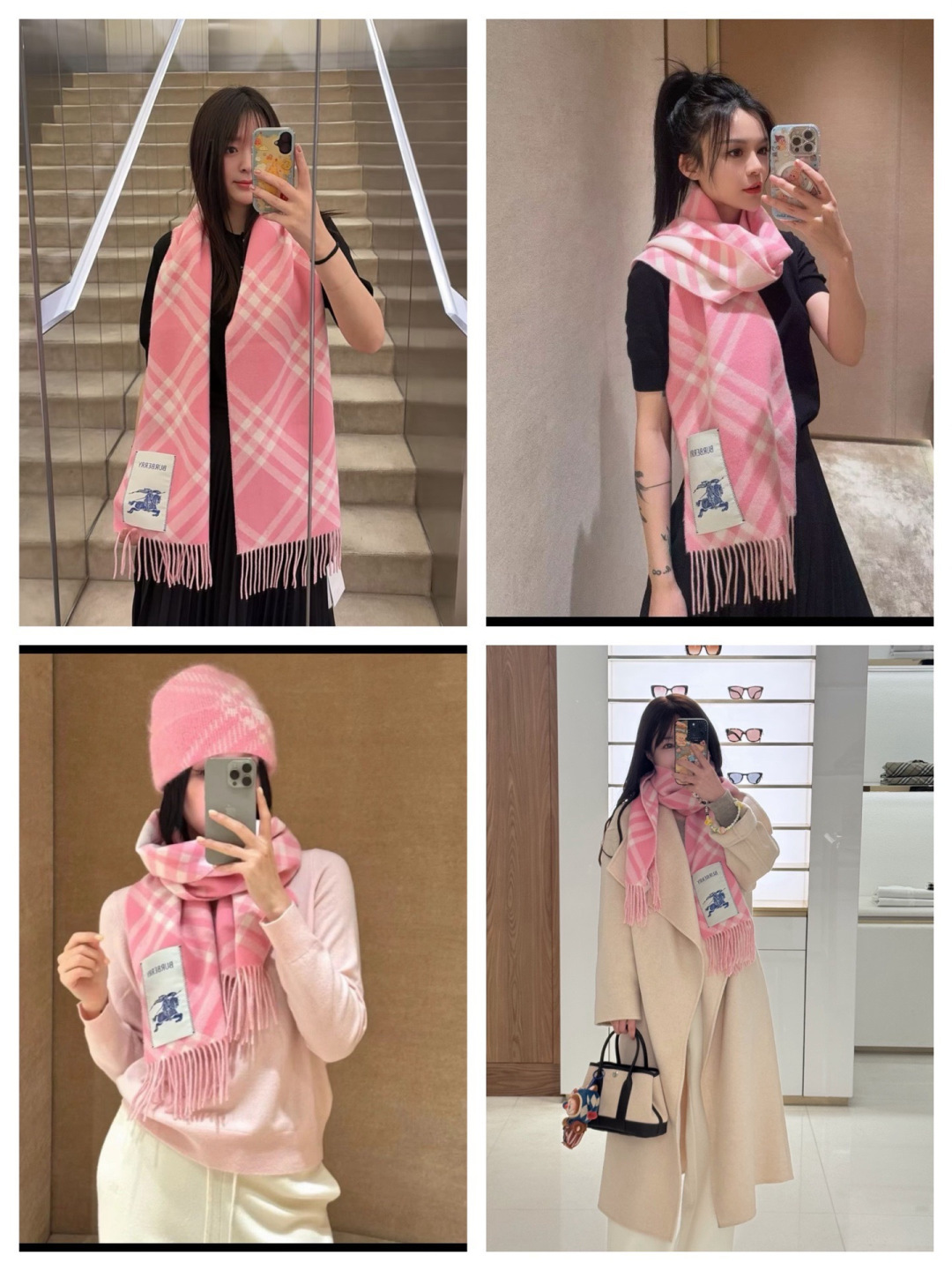 burberry scarf Burberry New Bur Burberry New Burberry hold 30x168cm 8cmx2 100% — AAA Quality Replica