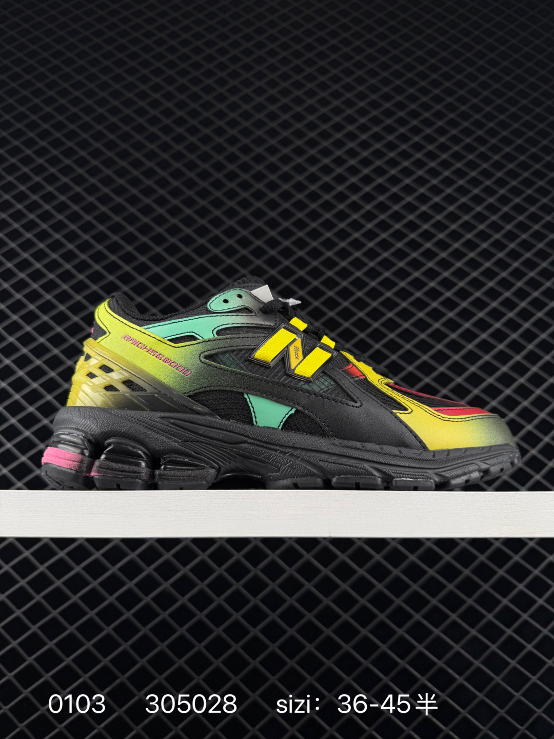 New Balance 1906R Black Yellow Green Red Pink EU 36-45 Sneaker Unisex BS-82419