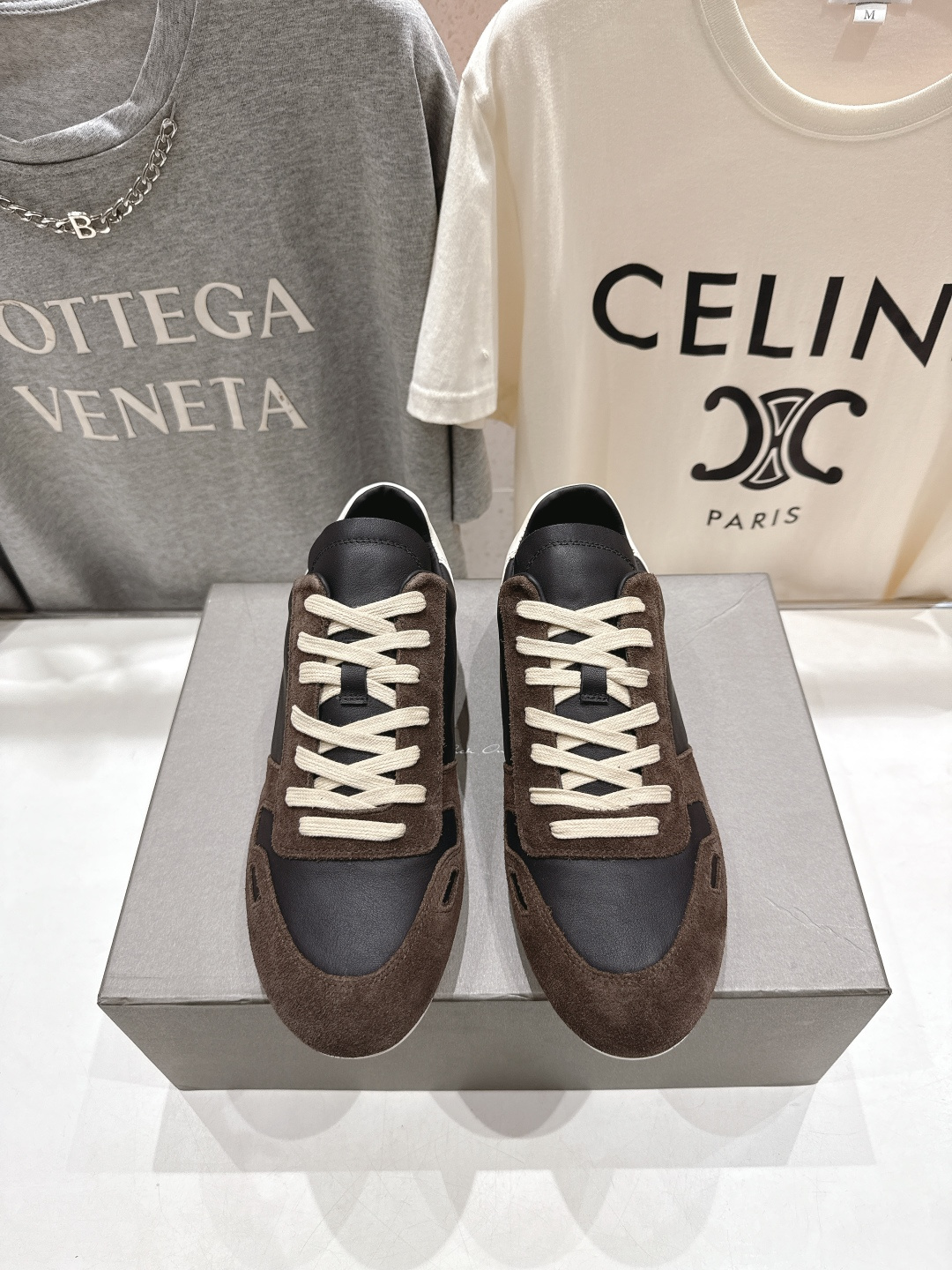 Rick Owens Shoes High version shipped from the factory, male size +10 — Premium Replica