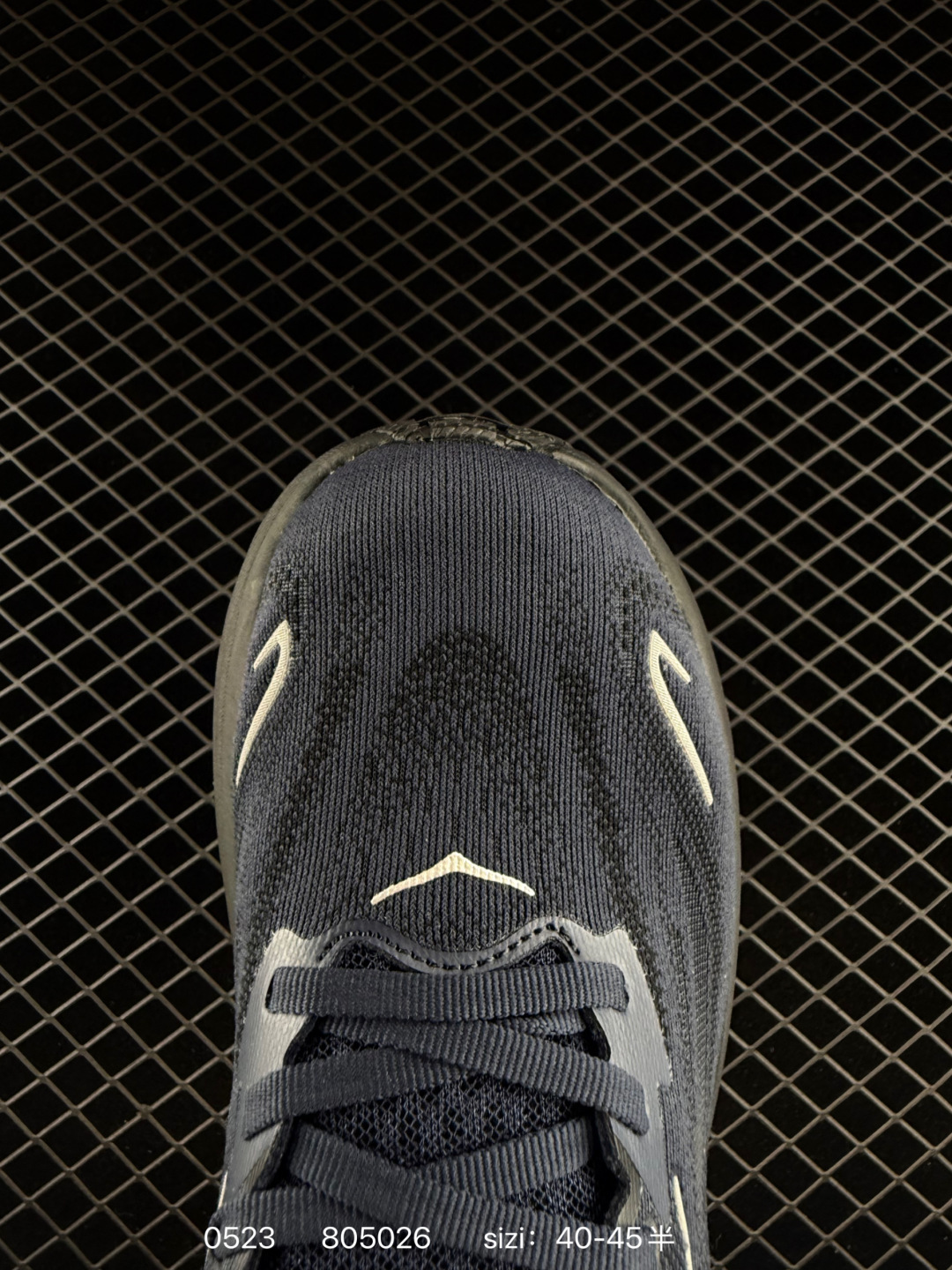 HOKA ONE ONE Clifton 10 Dark Navy Black White EU 40-45 Running Shoe Running Sneakers - Men s BS-86223