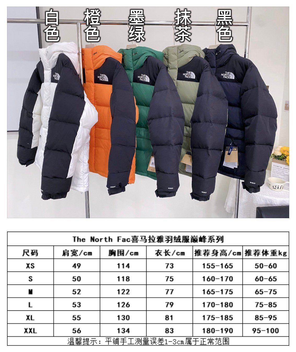 The North Face Down Jackets 𝐓𝐡𝐞 𝐍𝐨𝐫𝐭𝐡 𝐅𝐚𝐜𝐞 𝟐𝟐𝐅𝐖 Series logo