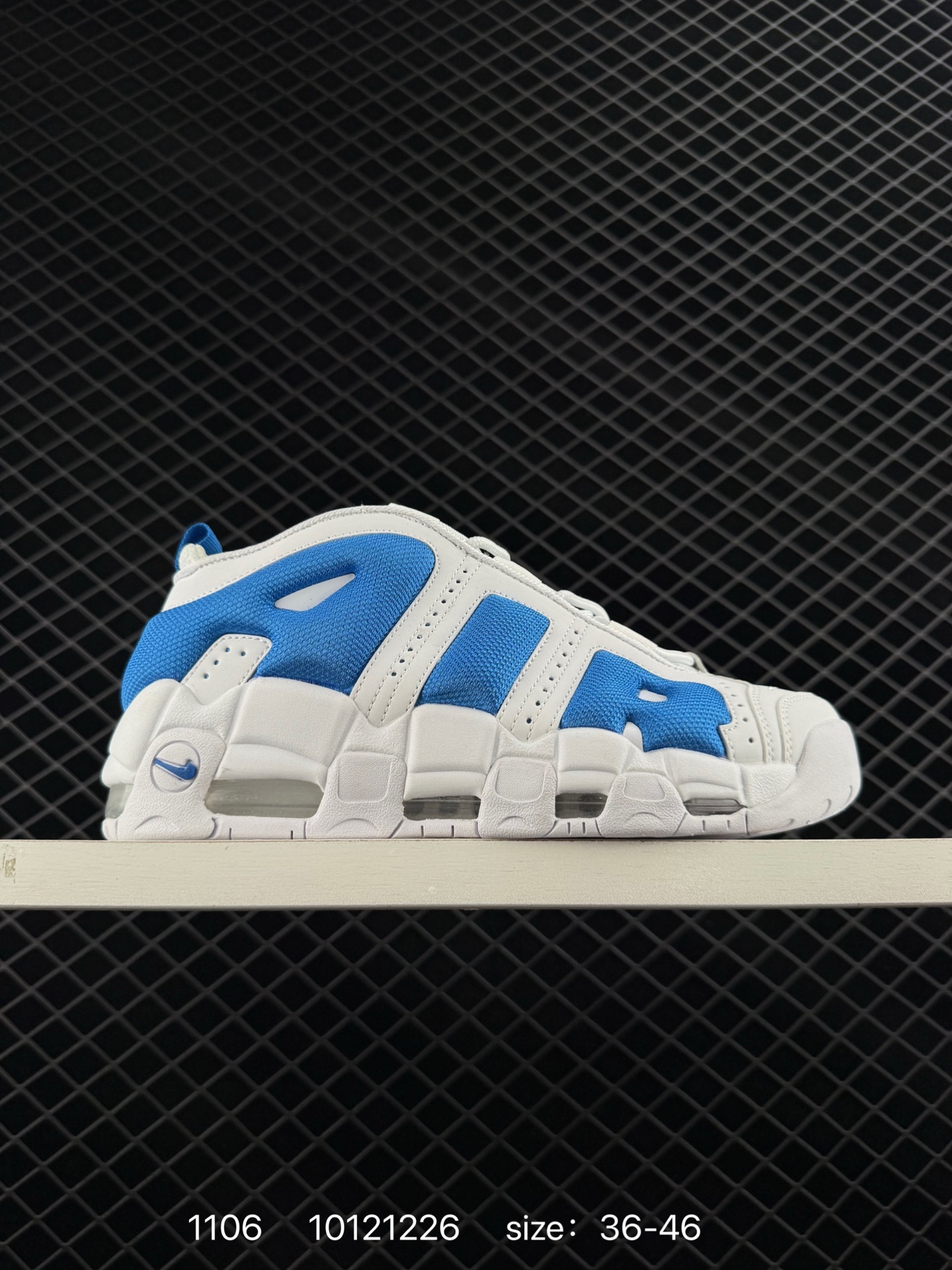 Nike Air More Uptempo 96 OG White Royal Blue 36-46 Basketball Unisex BS-74332