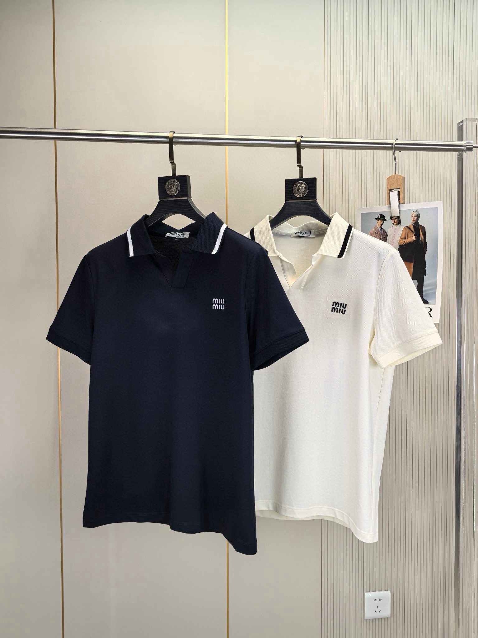 MIUMIU men Miu 2026 New Polo T logo M-4 XL 200 ) — Premium Replica