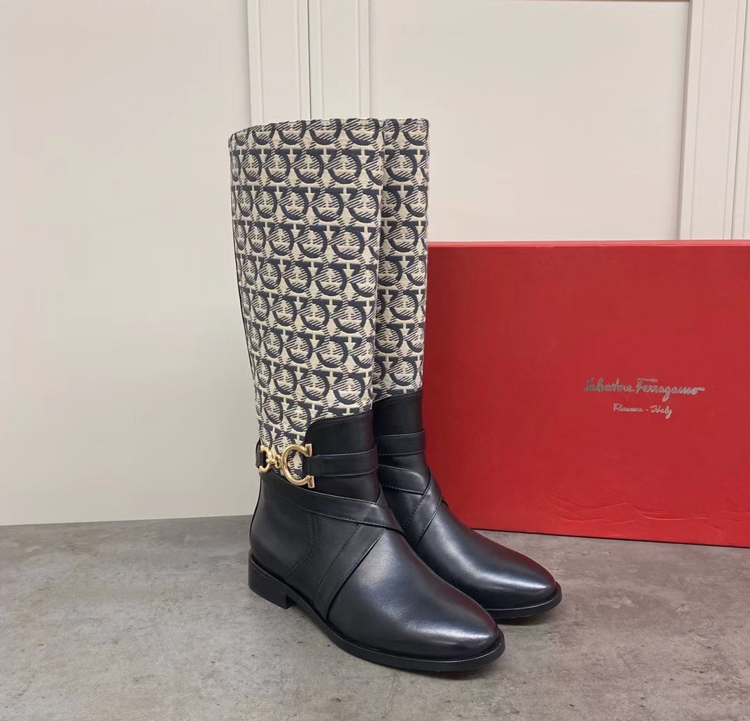 Ferragamo women's shoes Salvatore Ferragamo Gancini — 1:1 Replica For Sale