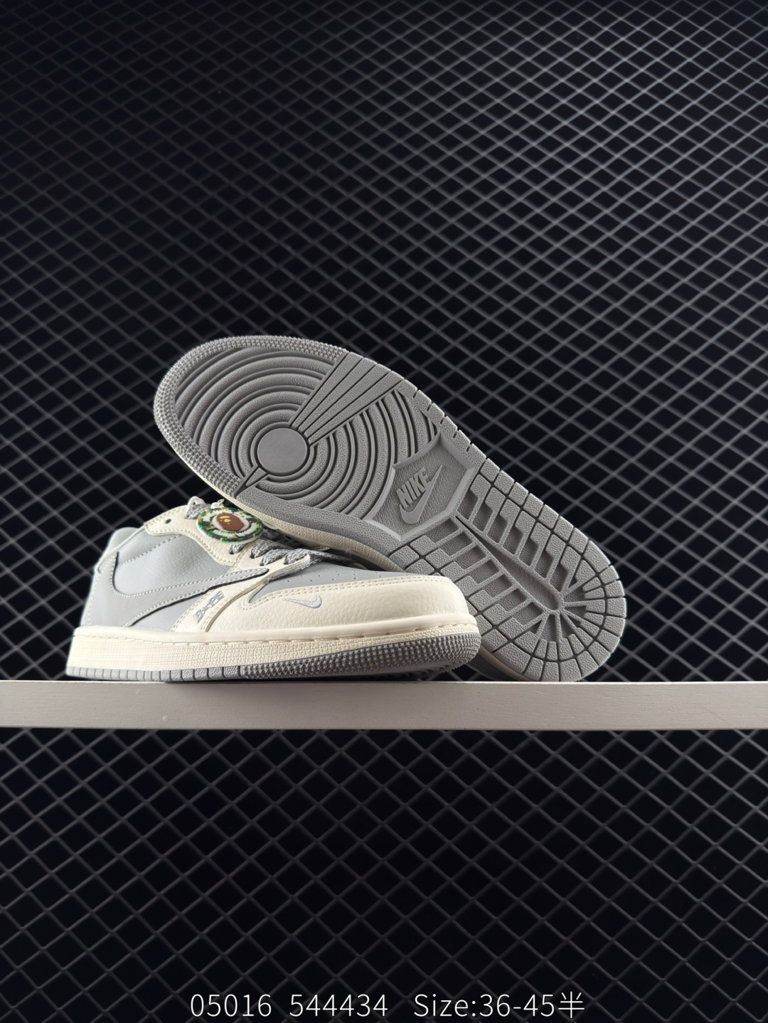 Travis Scott x Fragment Design x Jordan Air Jordan 1 Low OG SP “Bape ” — Premium Replica