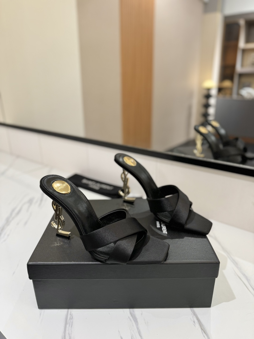 YSL women's shoes SAINT LAURENT 2025 YSL — AAA Quality Replica