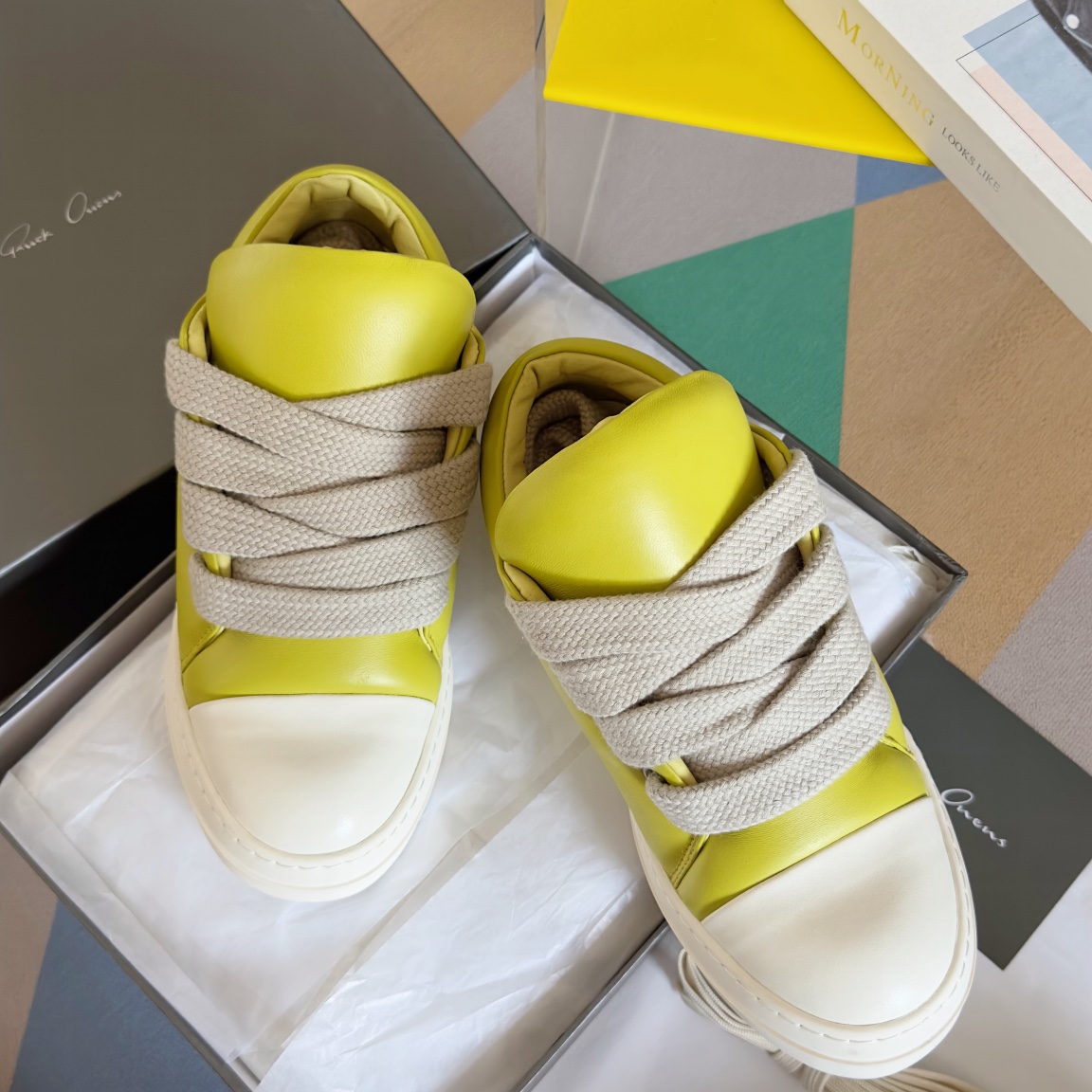 Rick Owens Shoes Top version: — Premium Replica