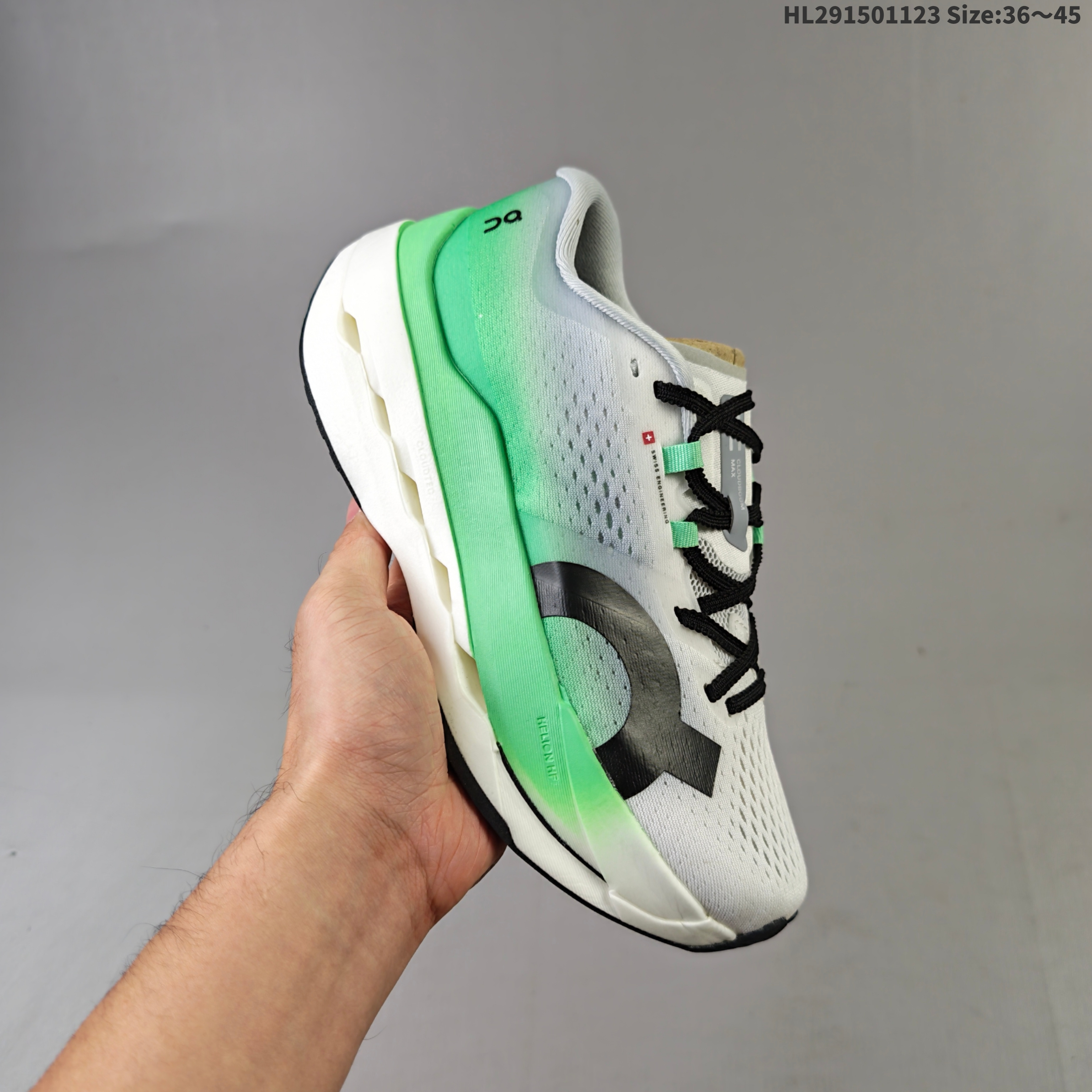 On Running Cloudboom Max 3 White Green Pink Neon Yellow Black EU 36-45 Running Shoe Running Sneakers - Unisex BS-69780