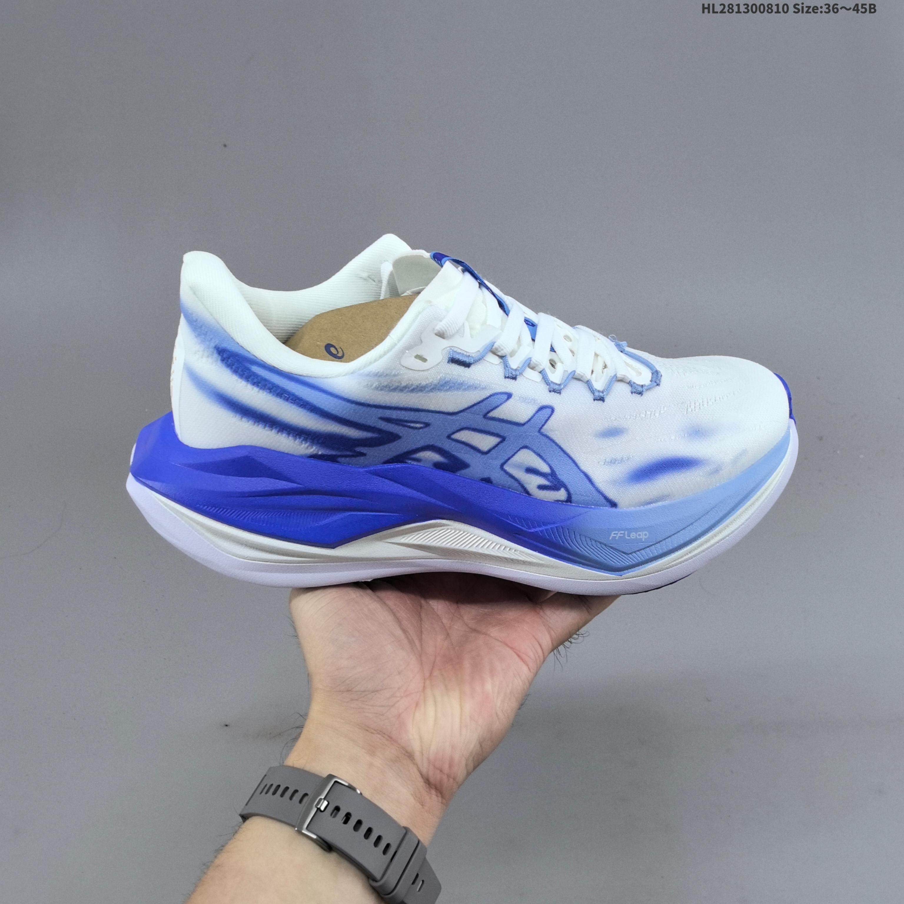 ASICS Superblast 3 1013B180 005 White Blue EU 36-45 Running Shoe Running Sneakers Unisex BS-68758