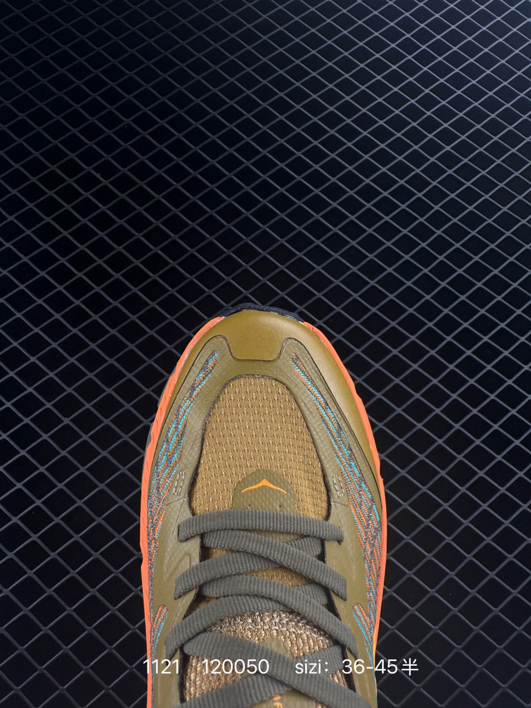 HOKA ONE ONE Mafate Speed 4 Olive Brown Orange Blue EU 36-45 Trail Shoe Trail Running Sneakers - Unisex BS-86377