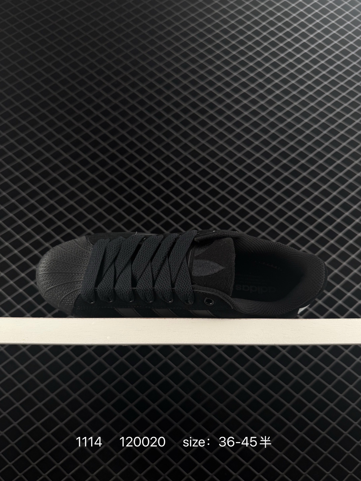 / Adidas Originals Superstar"Black/White" #IF7913 36 36⅔ 37⅓ 38 — AAA Quality Replica