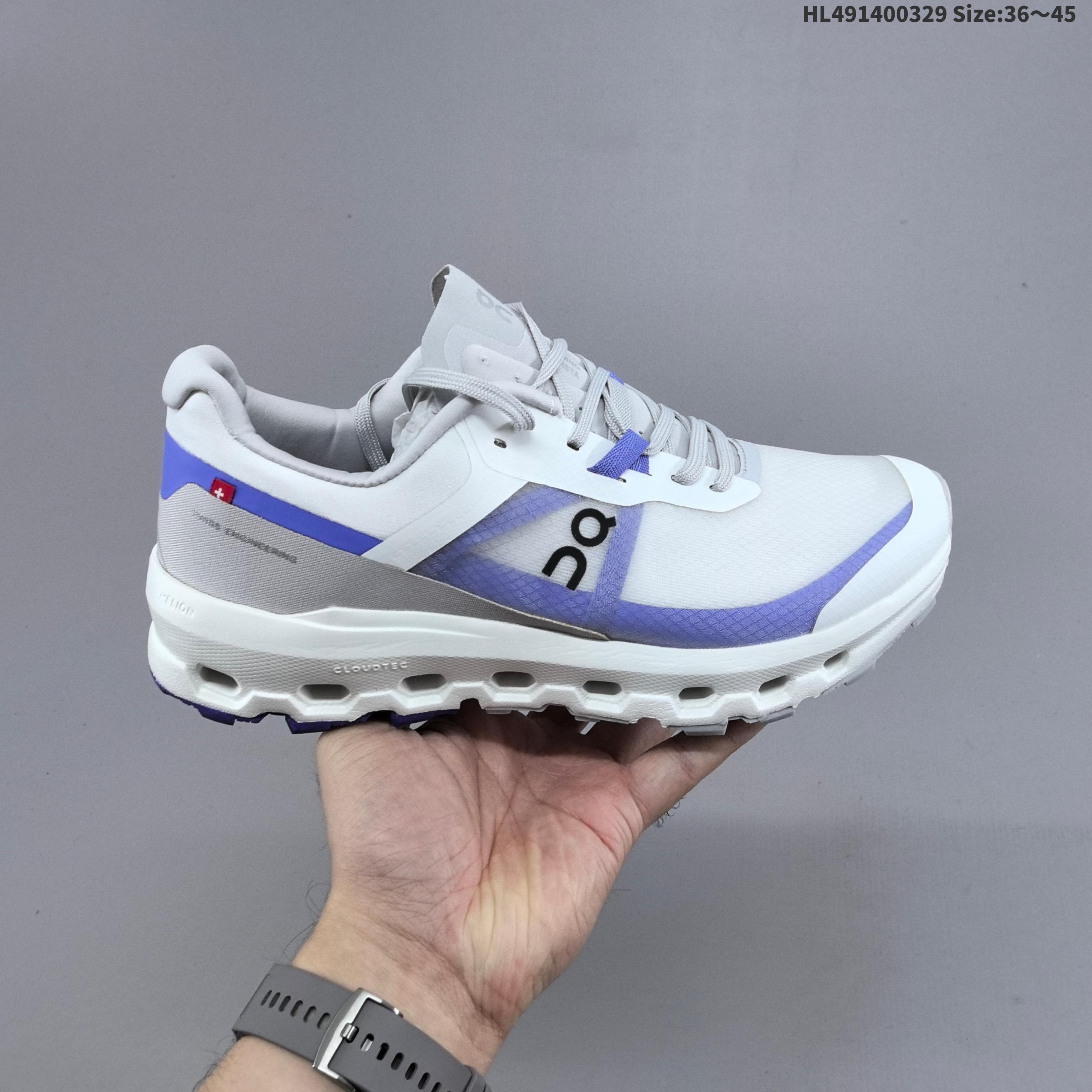 On Cloudvista 2 White Purple Grey EU 36-45 Trail Shoe Trail Running Sneakers - Unisex BS-69654
