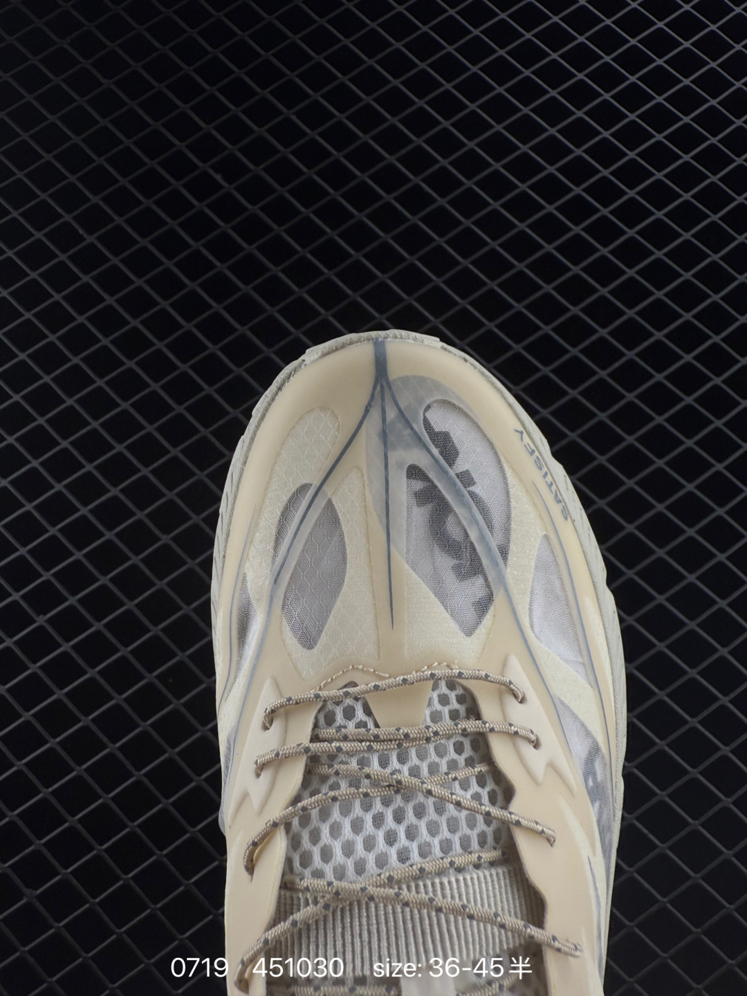 HOKA ONE ONE Mafate Speed 4 Satisfy Beige Grey Blue EU 36-45 Trail Shoe Trail Running Sneakers - Unisex BS-86549